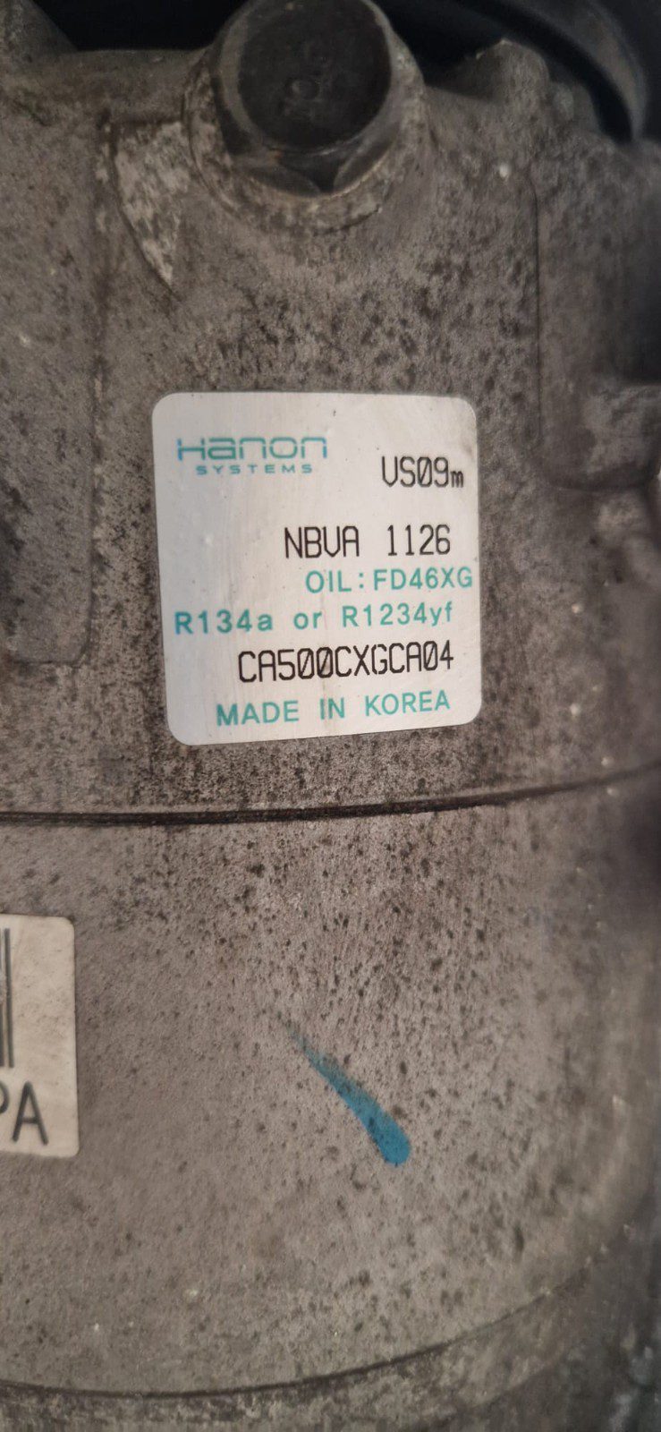 COMPRESSORE KIA PICANTO 1.0 BENZINA 2015 2020 COD CA500CXGCA04 COD MOTORE G3LA - immagine 5