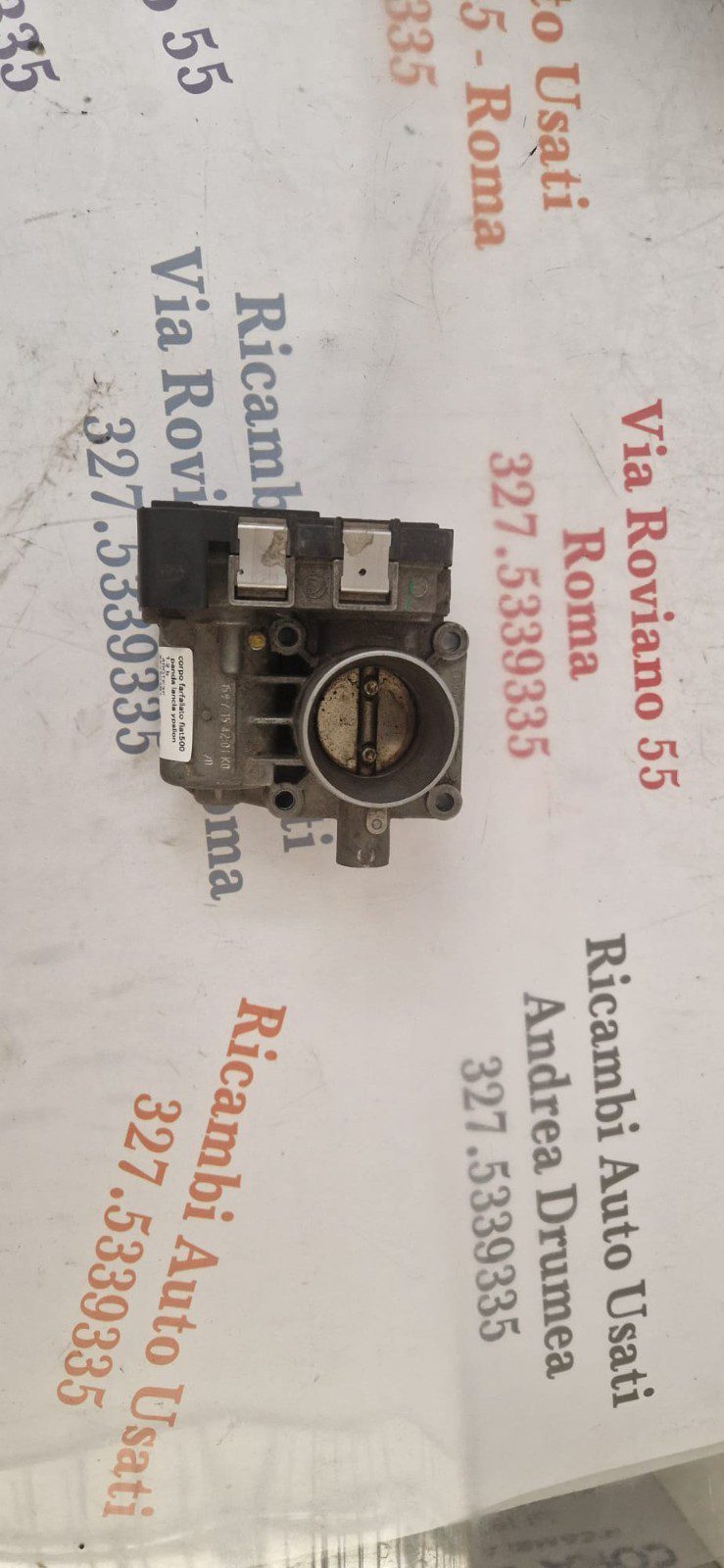 Corpo farfallato fiat 500 panda /lancia ypsilon 1.2 benzina 40gte3f 55250461