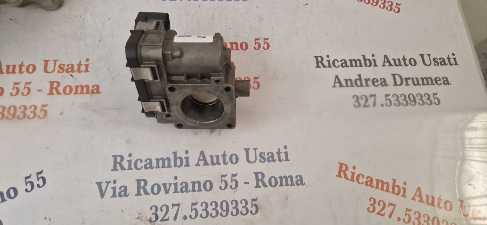 Corpo farfallato fiat 500 panda /lancia ypsilon 1.2 benzina 40gte3f 55250461 - immagine 2