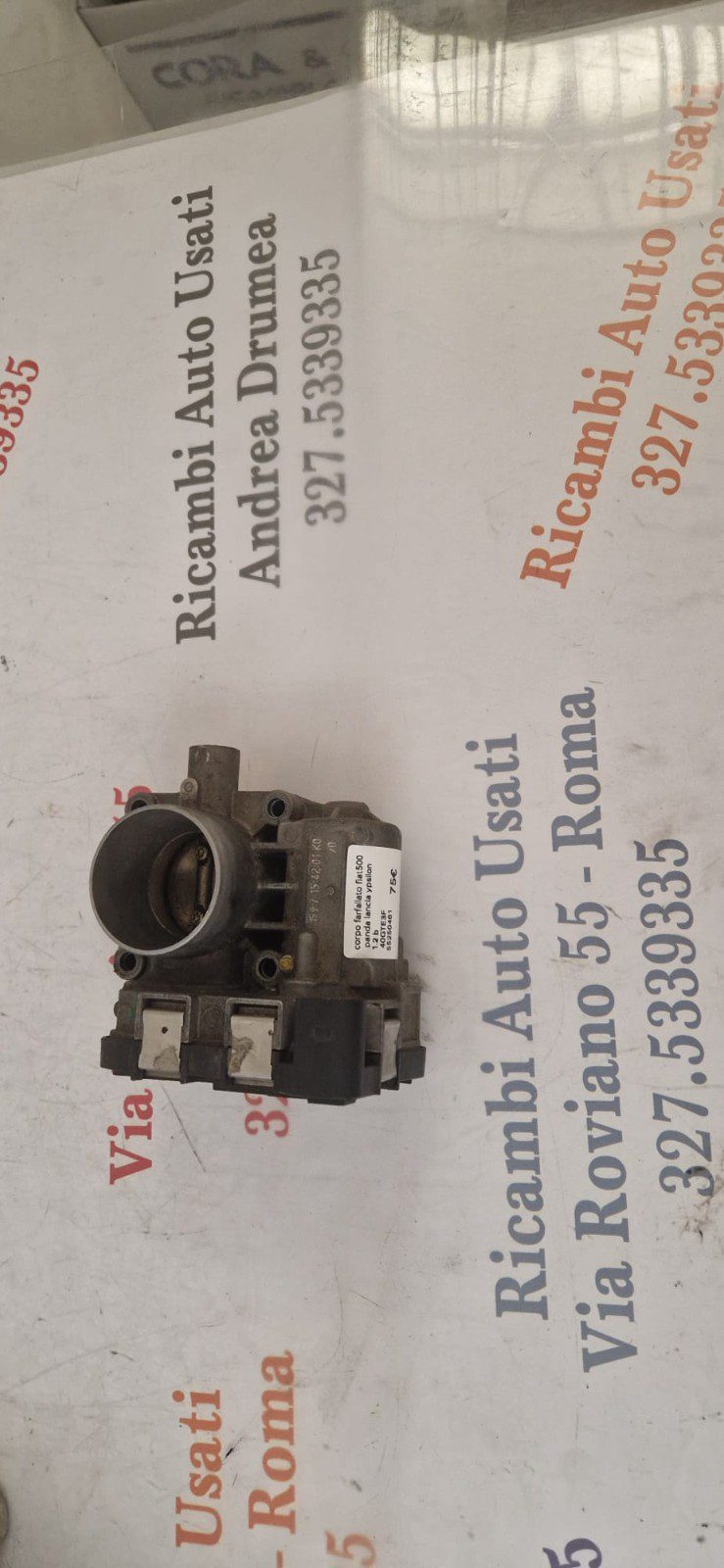 Corpo farfallato fiat 500 panda /lancia ypsilon 1.2 benzina 40gte3f 55250461 - immagine 7