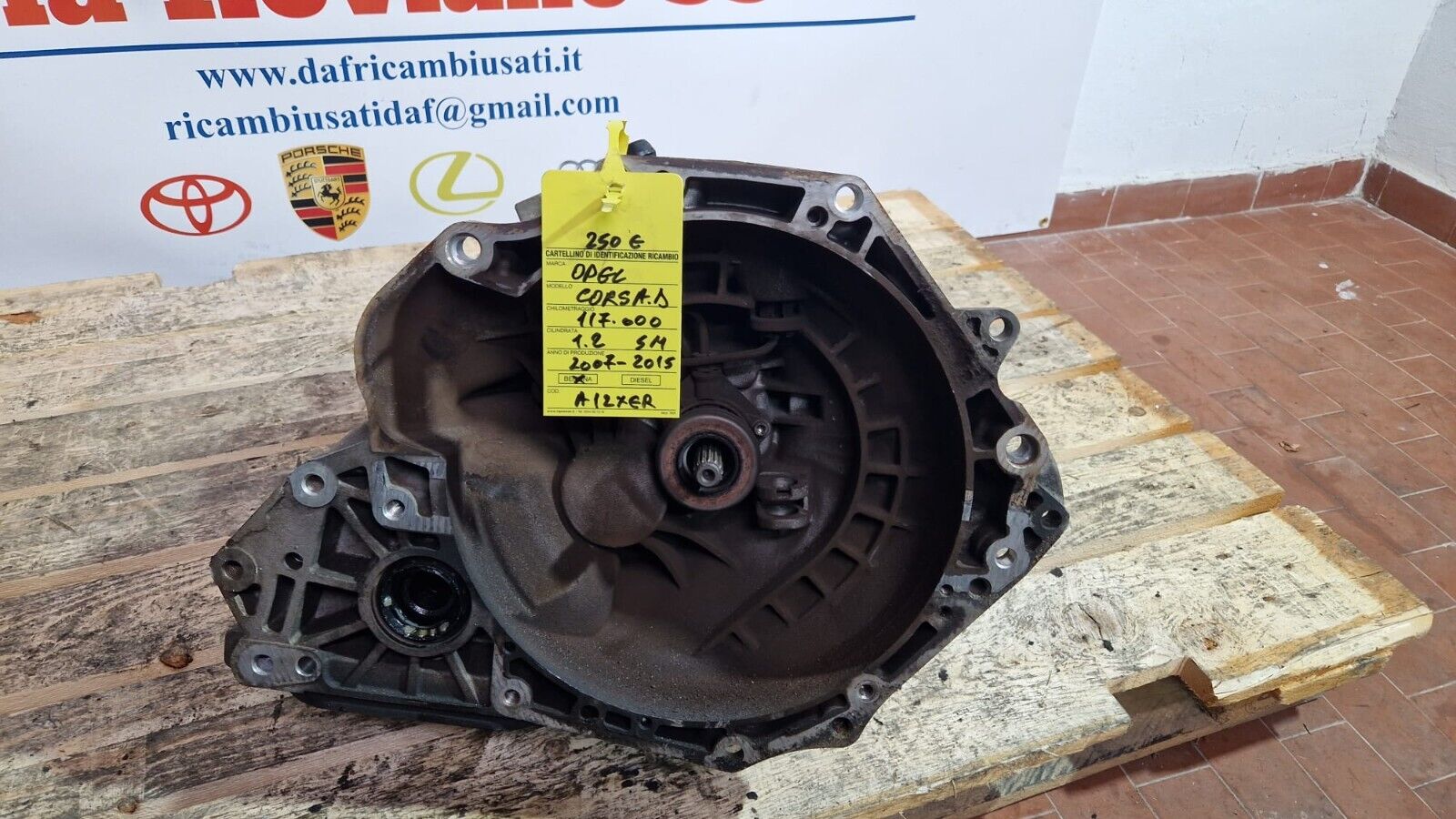 cambio opel Corsa D 1.2 benzina codice motore A12XER 5 marce km 117.000 2007-2015
