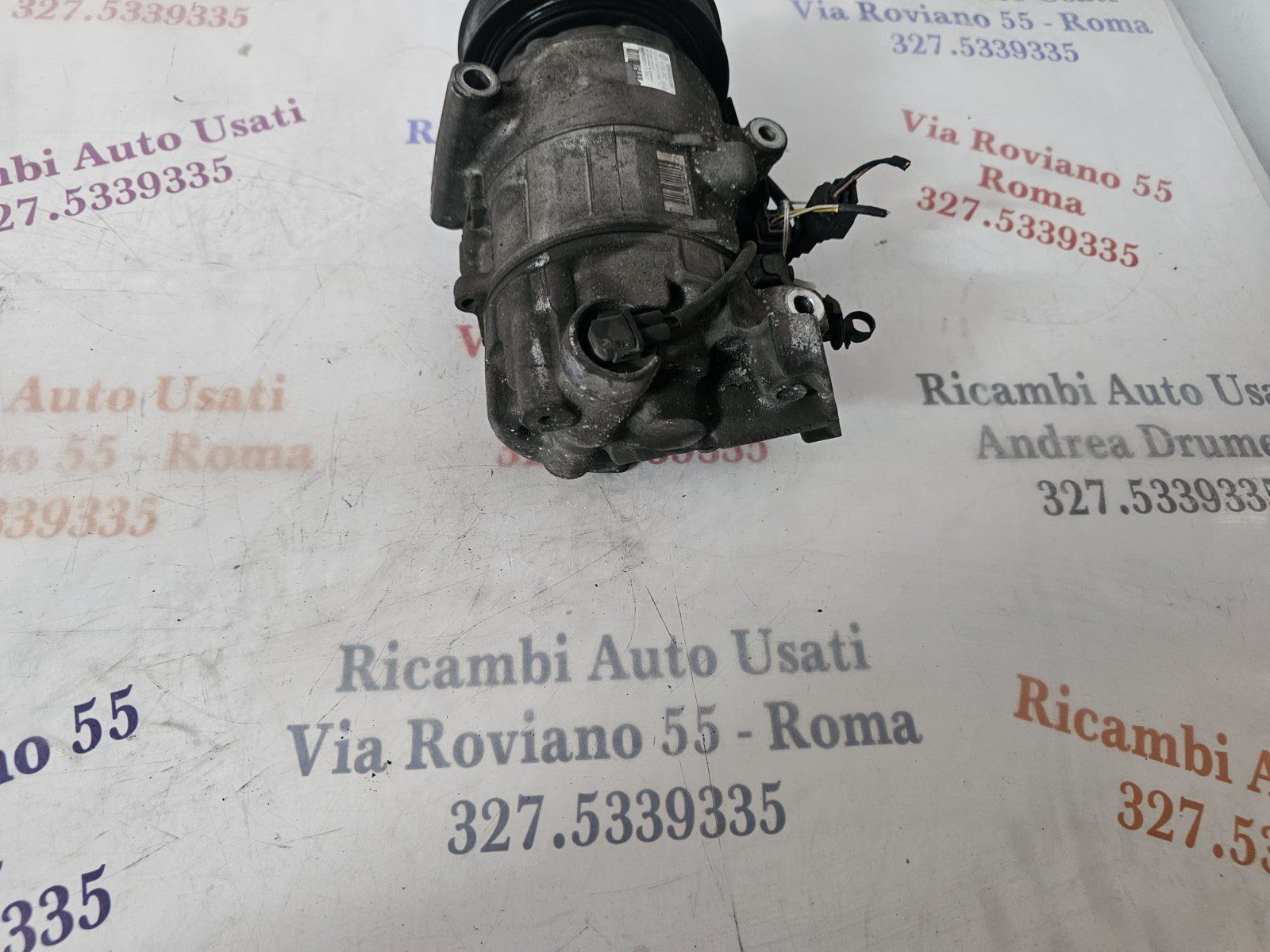 COMPRESSORE RENAULT MEGANE SCENIC/ X.MODE 1.5 DIESEL 2009-2015 DENSO 926008209R - immagine 5