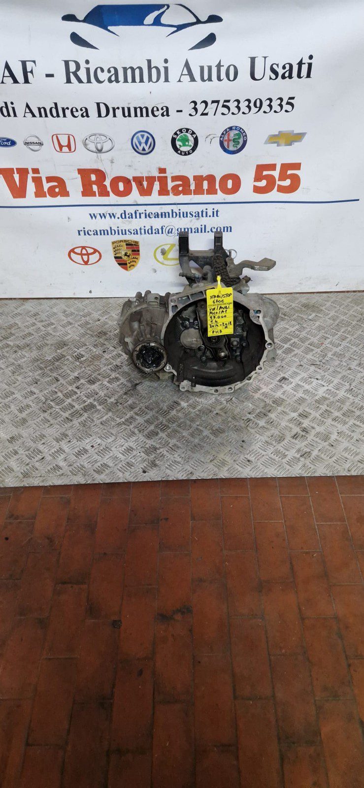 CAMBIO VW POLO/AUDI A1 1.4 DIESEL KM 97.000 2014-2018 PHB START/STOP - immagine 2