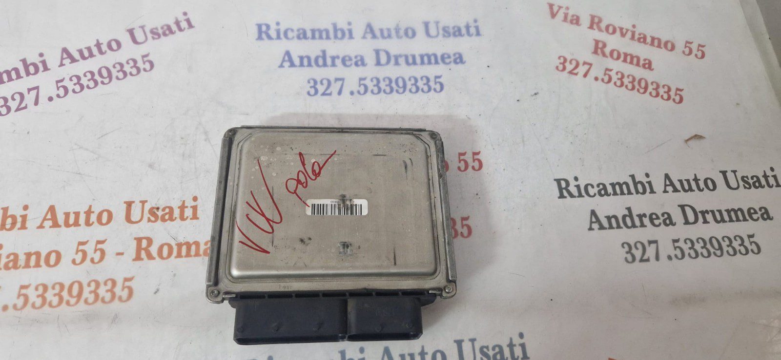 CENTRALINA MOTORE VOLKSWAGEN POLO 1.2 DIESEL 2009-2014 COD 03P906021B - immagine 6