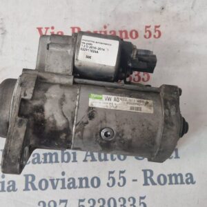 motorino avviamento vw polo 1.2 diesel 2010-2014 valeo ag02z911024a