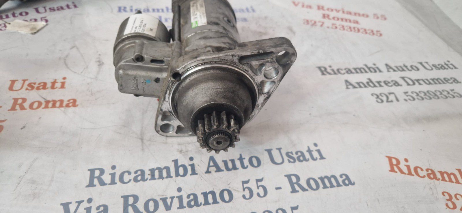 motorino avviamento vw polo 1.2 diesel 2010-2014 valeo ag02z911024a - immagine 4
