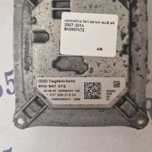CENTRALINA FARI XENON AUDI A4 2007-2014 COD 8K0907472