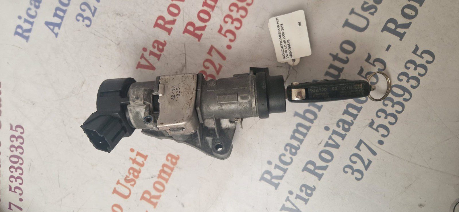 BLOCCHETTO MESSA IN MOTO VW POLO 6R 2008-2015 COD 6RO905851B - immagine 4