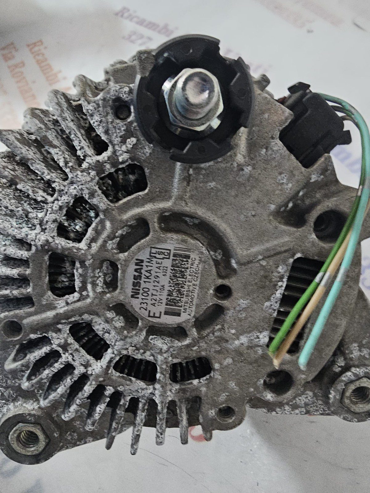 ALTERNATORE NISSAN JUKE 1.6 BZ 2014-2014 COD 231001KA1M 12V 110A - immagine 3