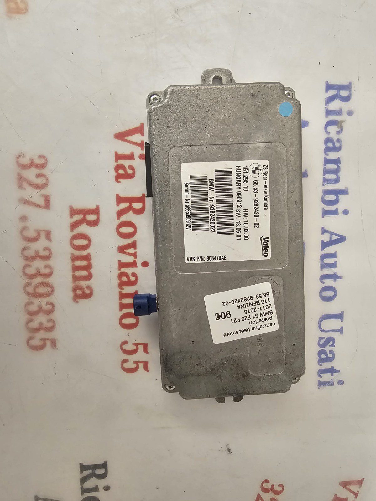 CENTRALINA TELECAMERA POST BMW S1 F20/F21 2011-2015 116 BENZINA 66.53-9282420-02 - immagine 5