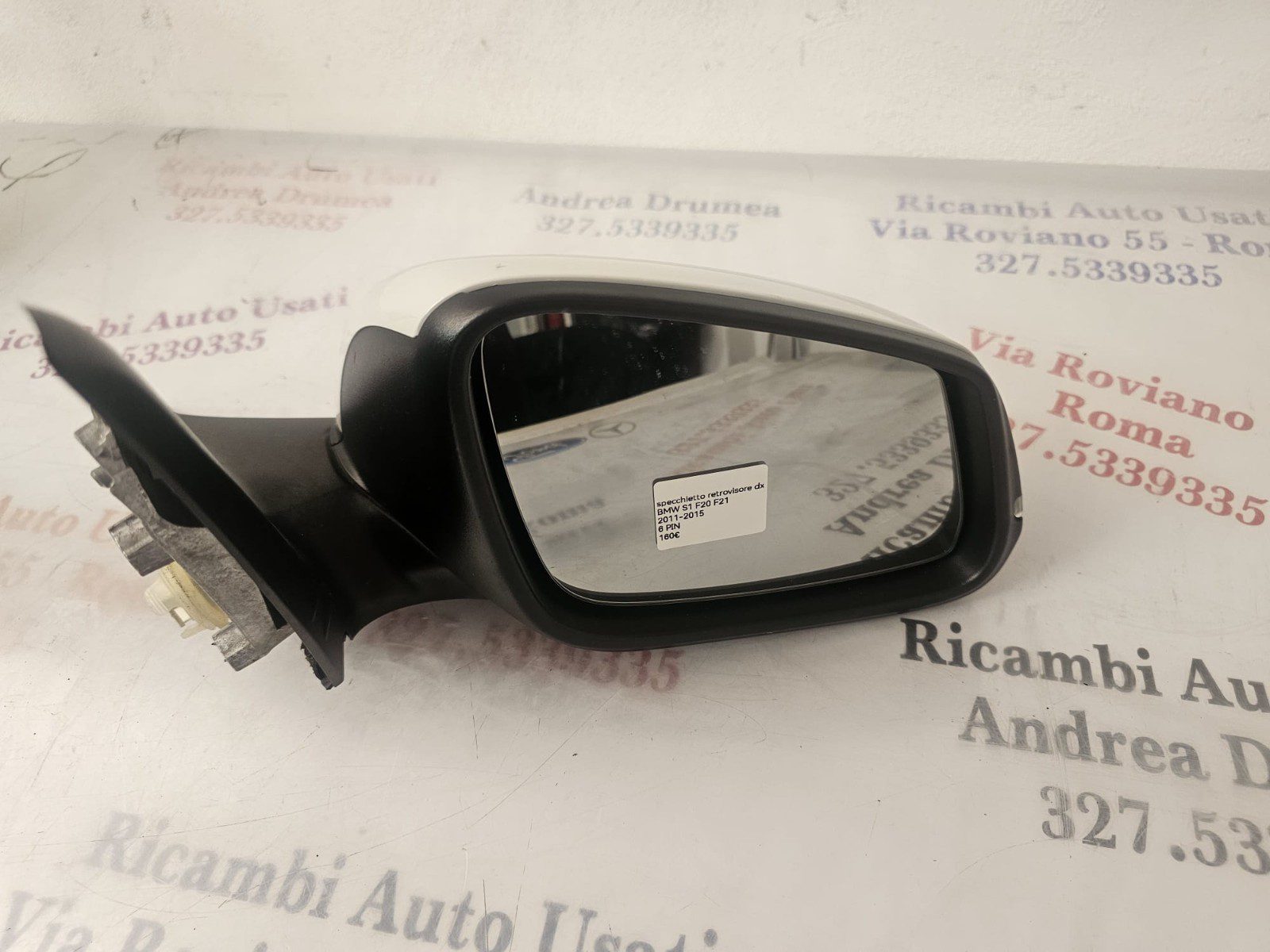 SPECCHIETTO RETROVISORE DX BMW S1 116 BENZINA F20 2011-2015 6 PIN