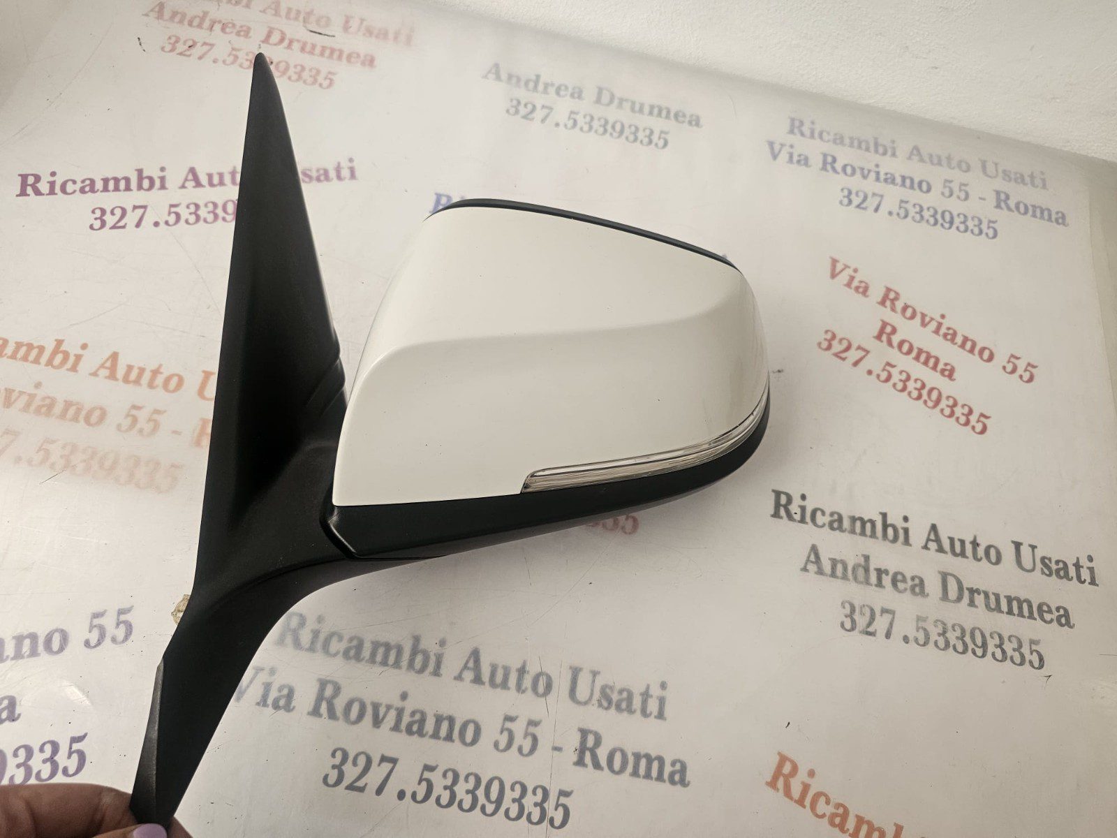 SPECCHIETTO RETROVISORE SX BMW S1 116 BENZINA F20 2011-2015 6 PIN - immagine 2