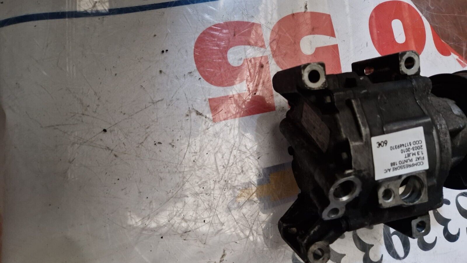 COMPRESSOR FIAT PUNTO 188 1.3 M-JET 2003-2010 COD 517469310 - immagine 4