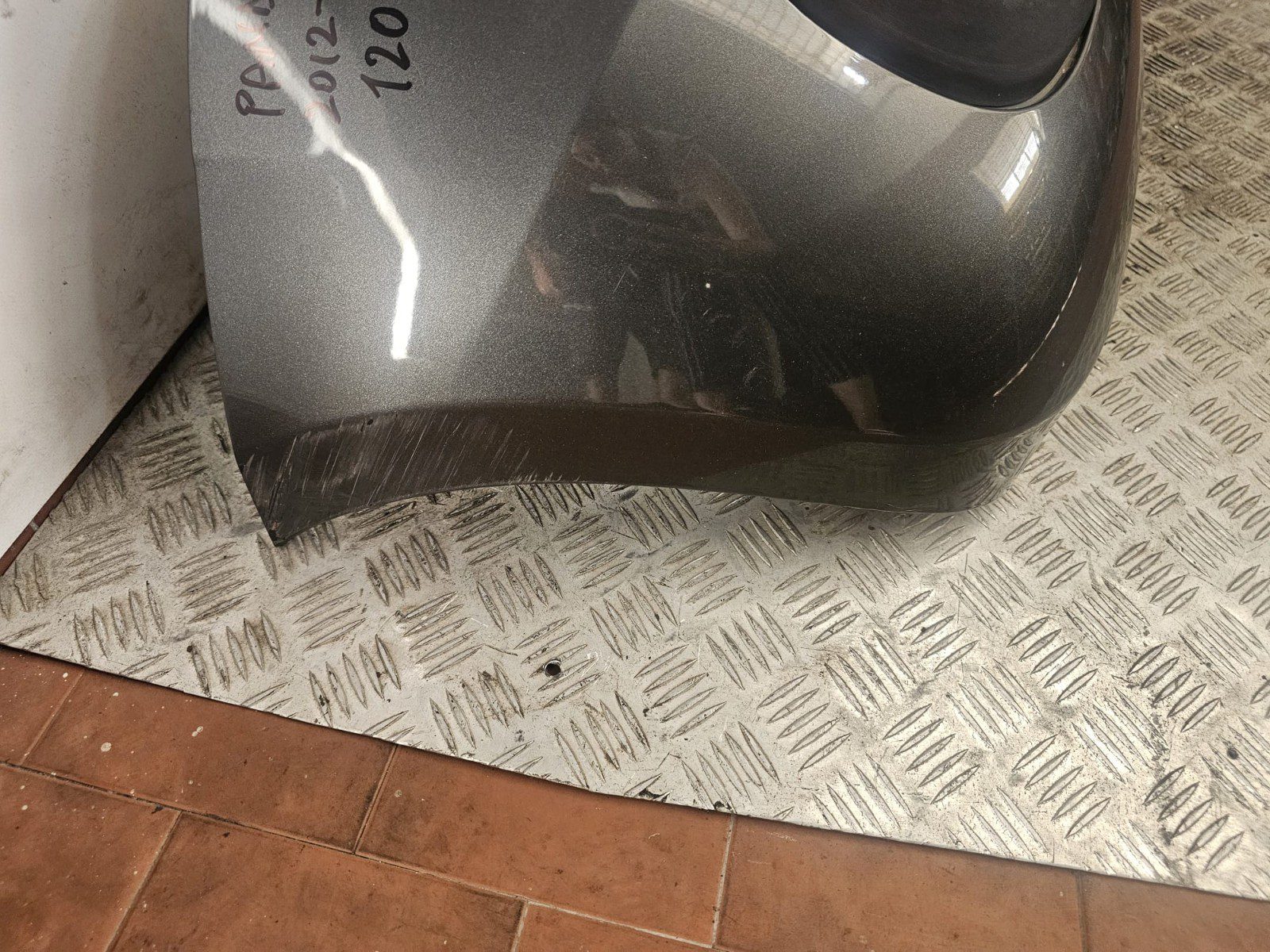 paraurti posteriori fiat panda 2012-2020 bumper fiat panda 2012-2020 - immagine 2