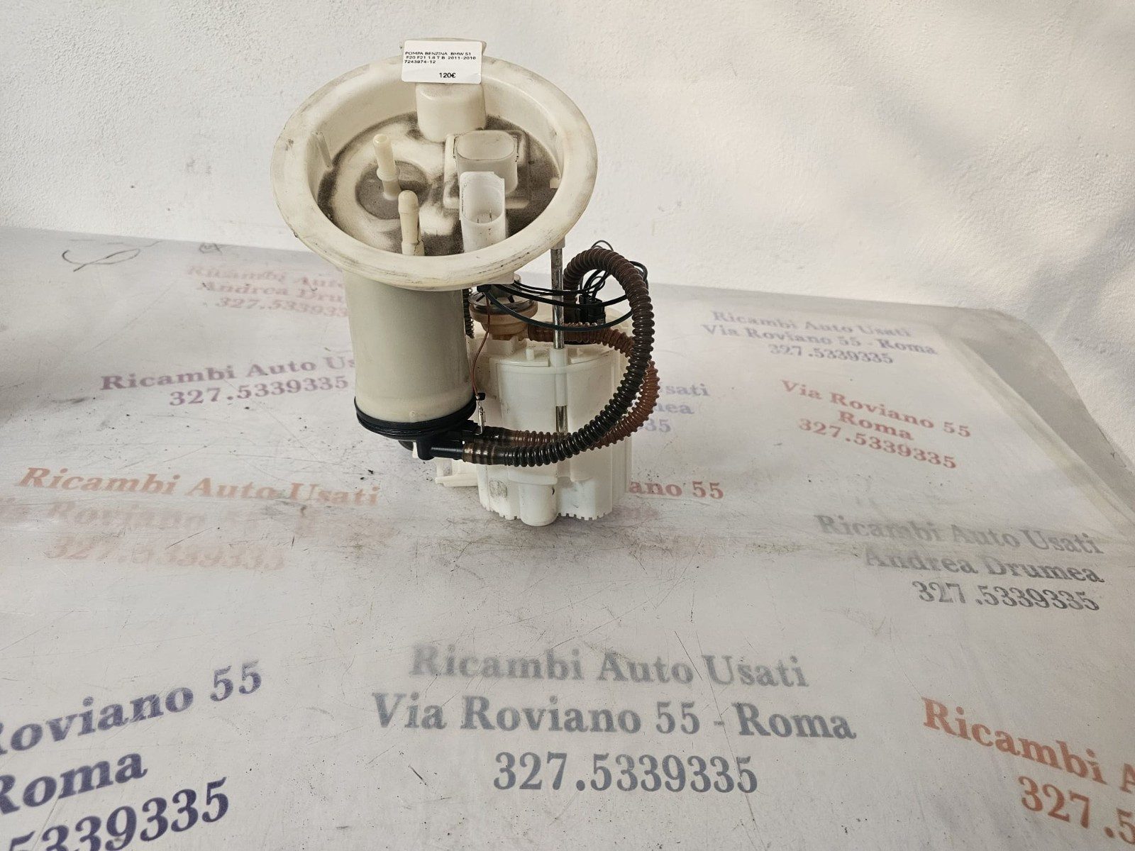 POMPA CARBURANTE BMW S 1 F20/F21 1.6 T.B 2001-2018 7243974-12 - immagine 3