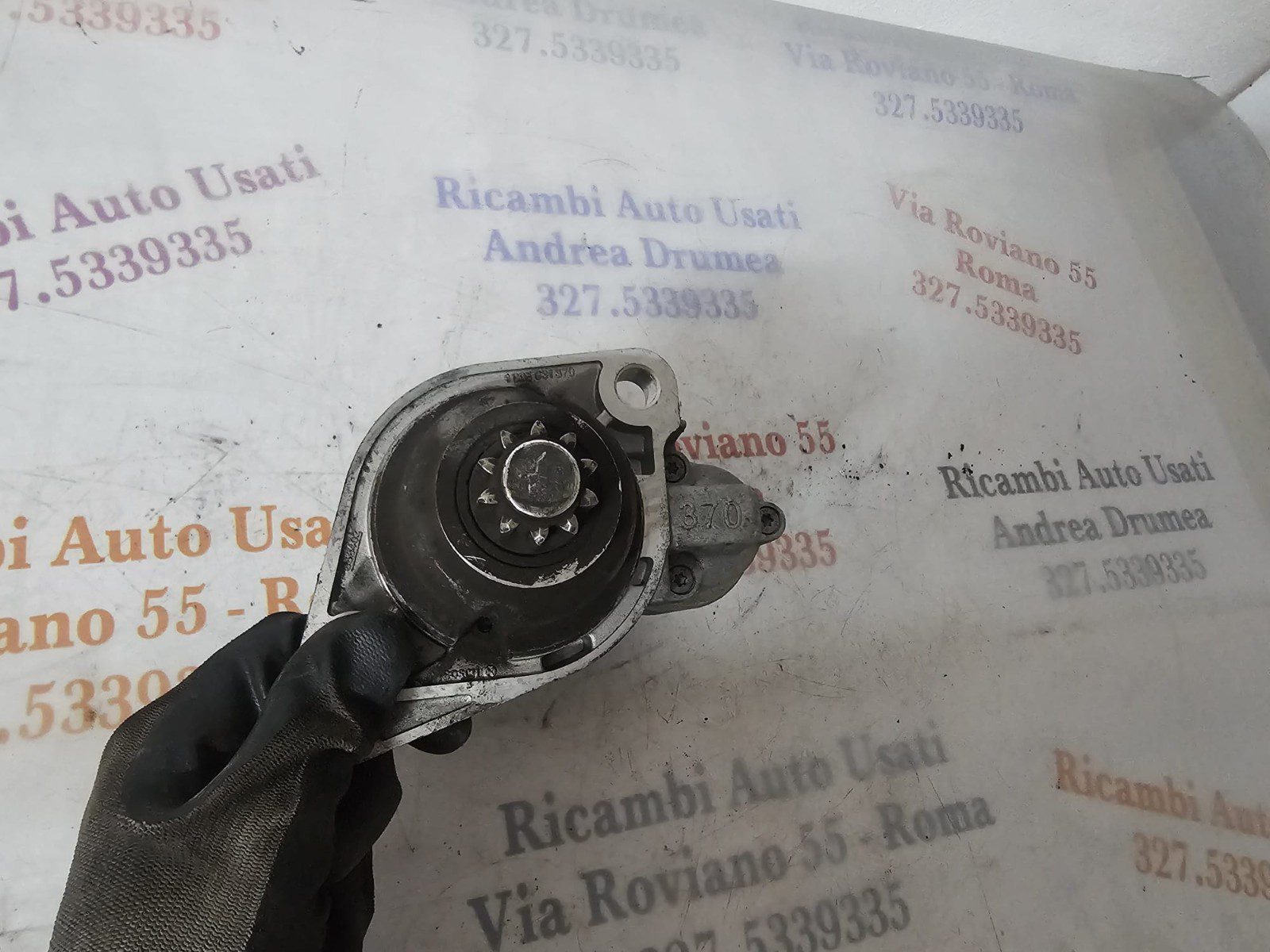 MOTORINO AVVIAMENTO SKODA YETI 1.2 BENZINA BOSCH 0001129410 12V - immagine 3