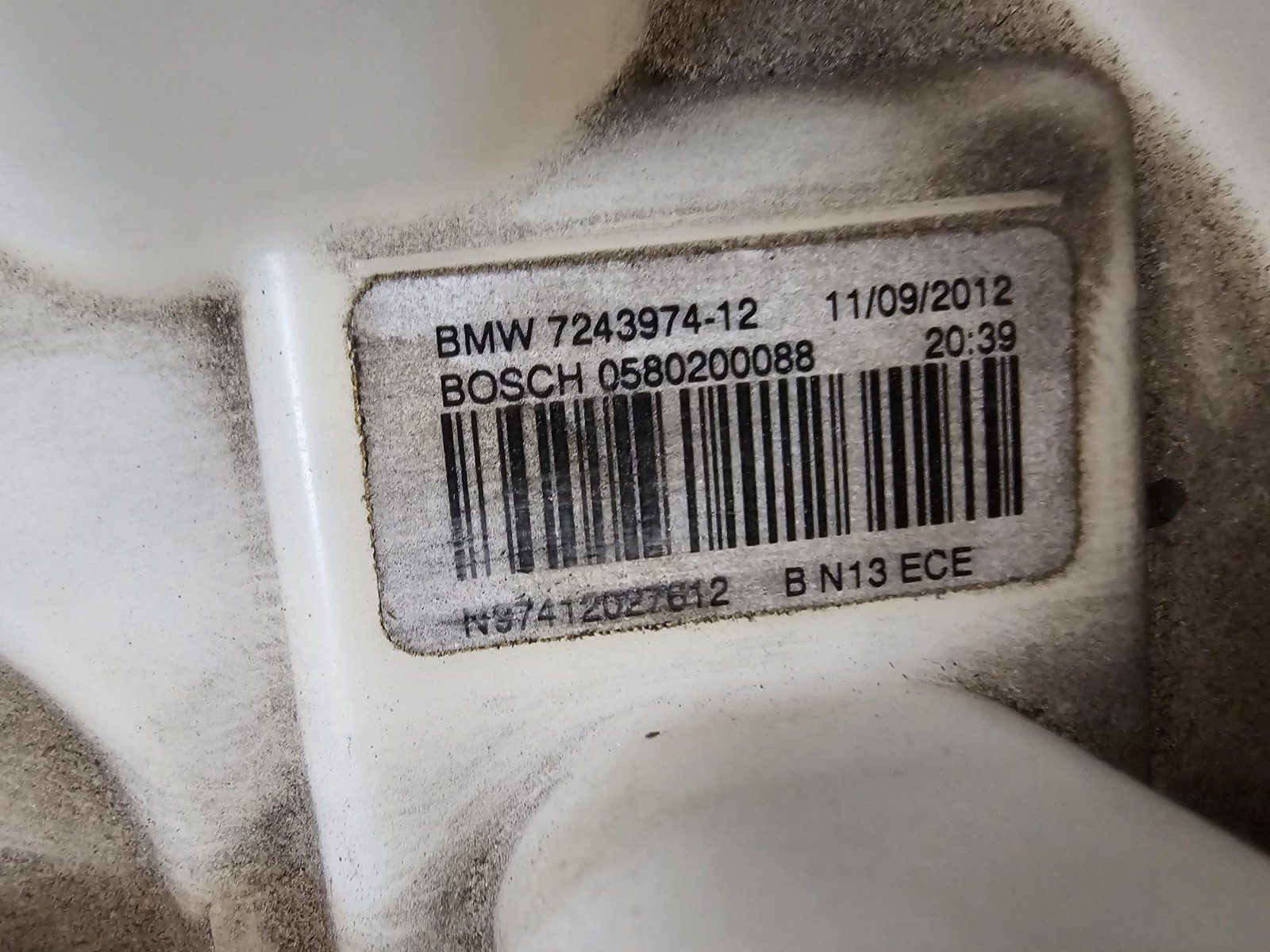 POMPA CARBURANTE BMW S 1 F20/F21 1.6 T.B 2001-2018 7243974-12 - immagine 6