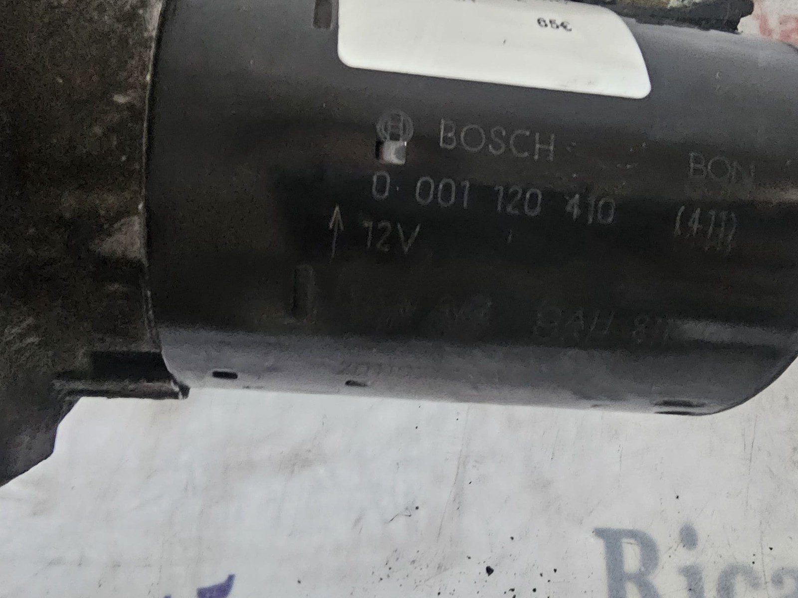 MOTORINO AVVIAMENTO SKODA YETI 1.2 BENZINA BOSCH 0001129410 12V - immagine 7