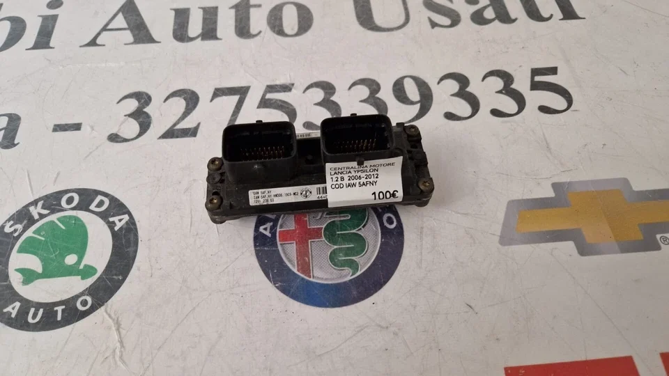 CENTRALINA MOTORE LANCIA YPSILON 1.2 B 2006-2012 COD IAW 5AFNY