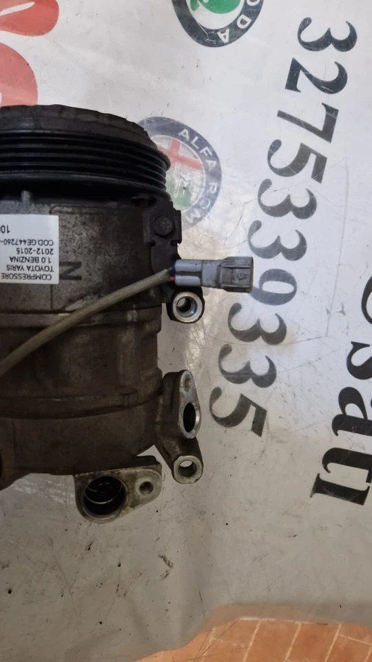 Compressore Toyota Yaris 1.0 benzina 2012-2015 cod GE 447260-4201 - immagine 2