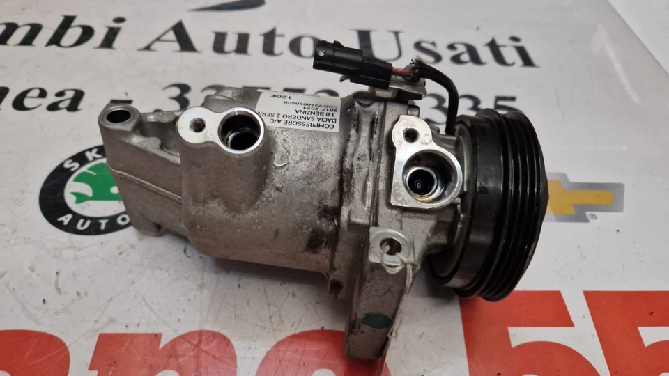 Compressore A/C Dacia Sandero 2 Serie 1.0 Benzina 2017-2023 Codice 926005060B - immagine 2
