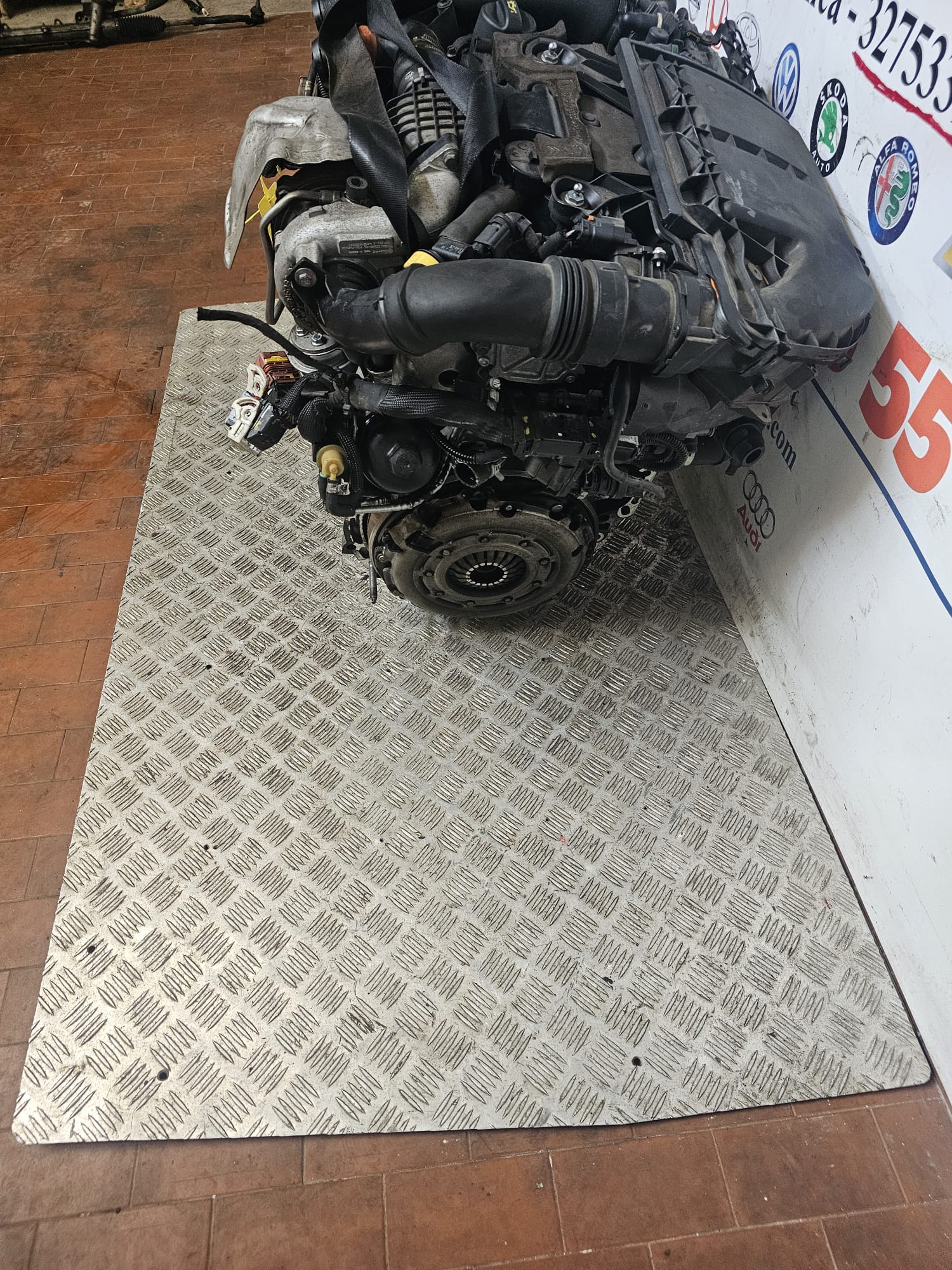 MOTORE COMPLETO CITROEN C4/BERLINGO/PEUGEOT KM 166.000 1.6 DIESEL COD 9H06 / 9HC - immagine 9