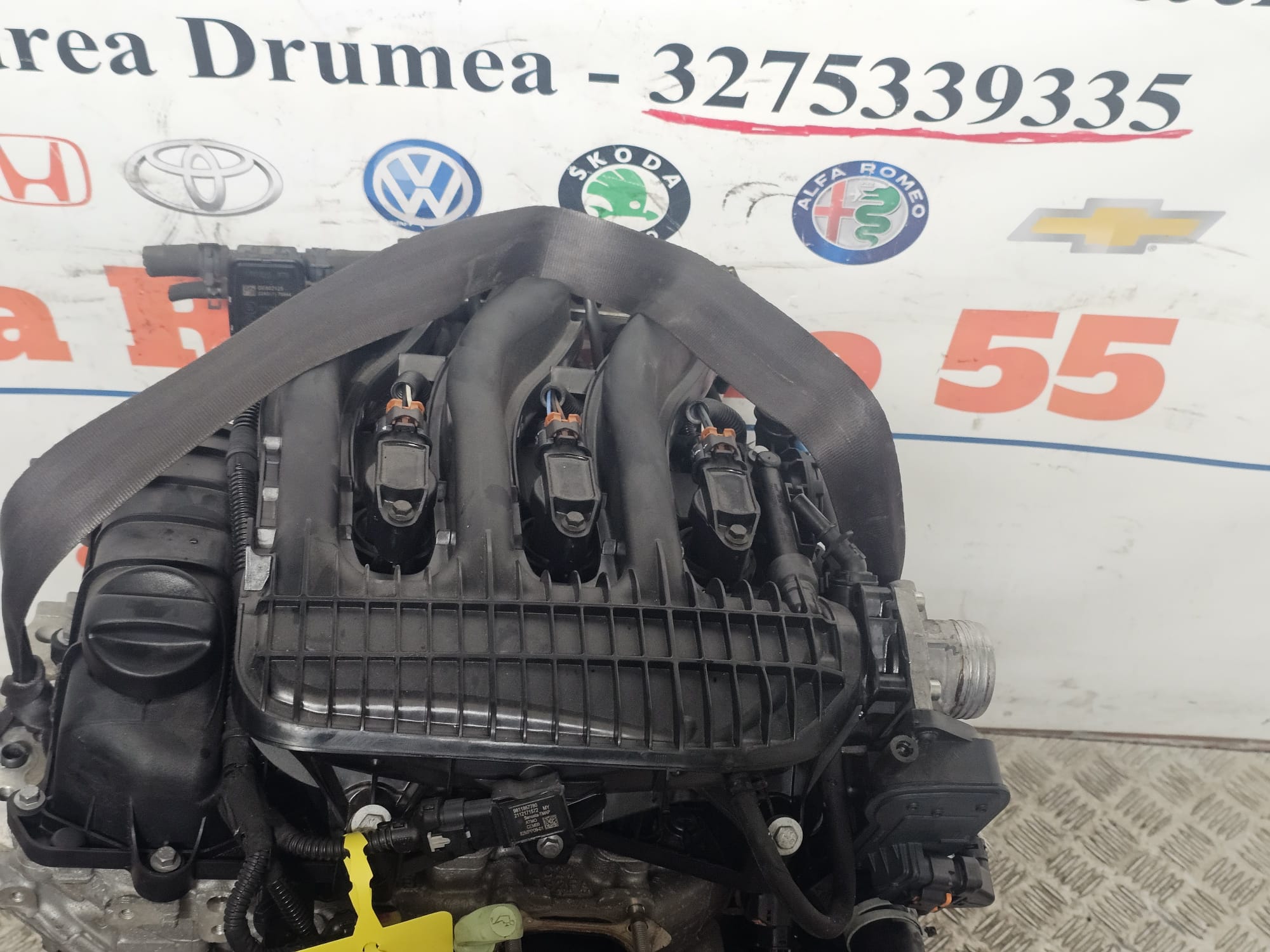 MOTORE COMPLETO CITROEN C3/PEUGEOT 208/OPEL CORSA F KM 53.000 1.2 BZ COD HM05 - immagine 7