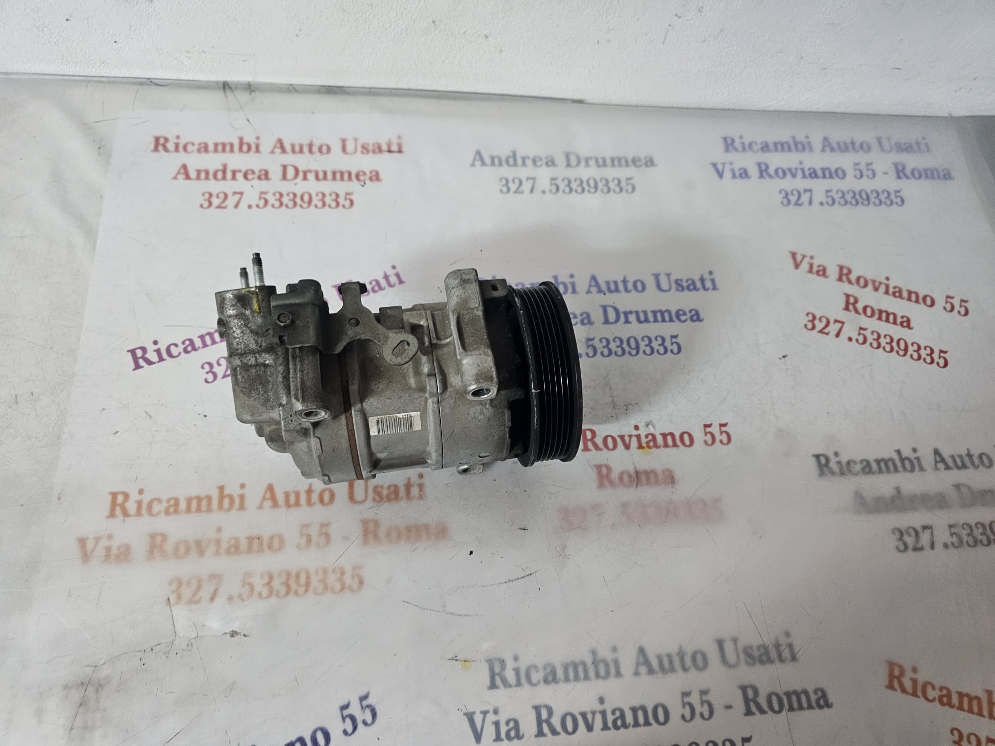 COMPRESSORE CITROEN C4 /PEUGEOT 3008 1.6 D 2015-2017 9675657880 - immagine 2