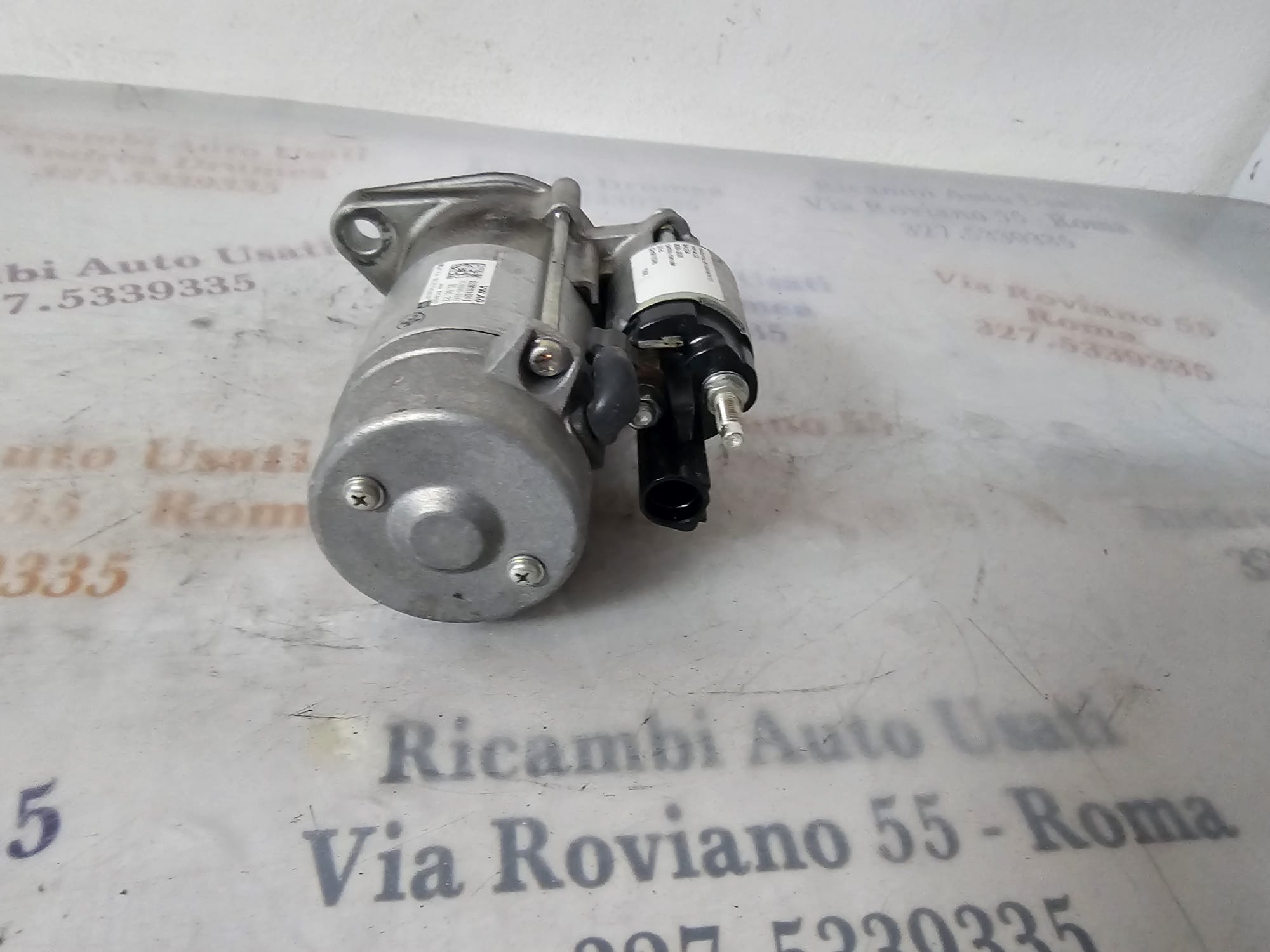 MOTORINO AVVIAMENTO VW / AUDI / SKODA COD 02M911024B 2.0 DIESEL CAMBIO MANUALE - immagine 3