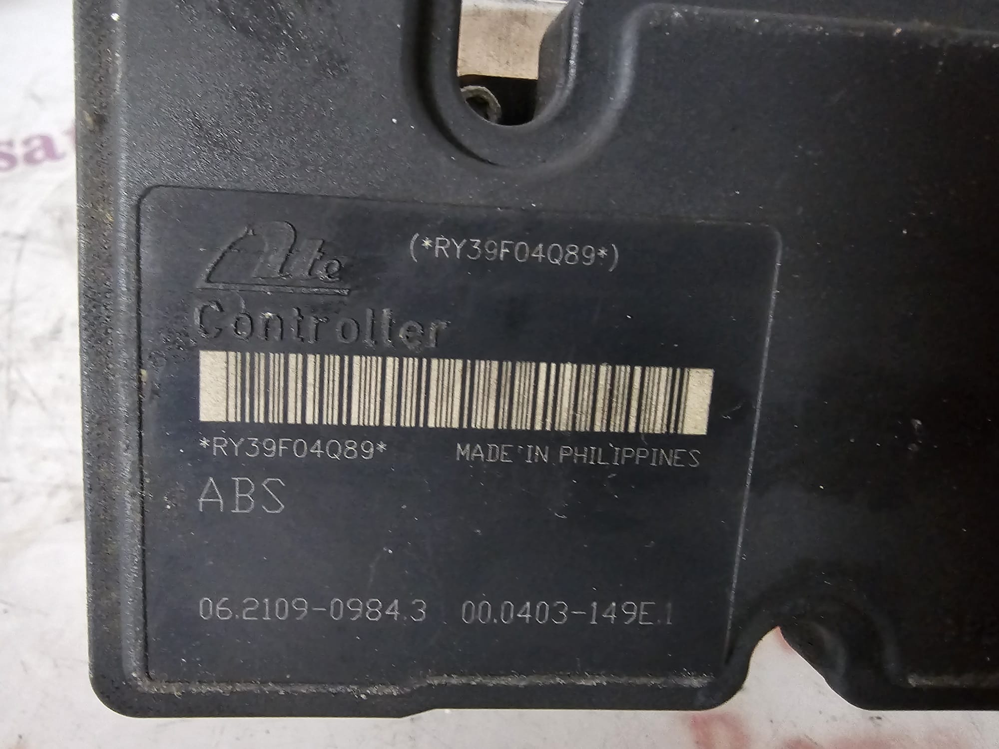 POMPA ABS CHEVROLET MATIZ 2004-2012 COD 06.2190-2566.4 COD 95245330 - immagine 4