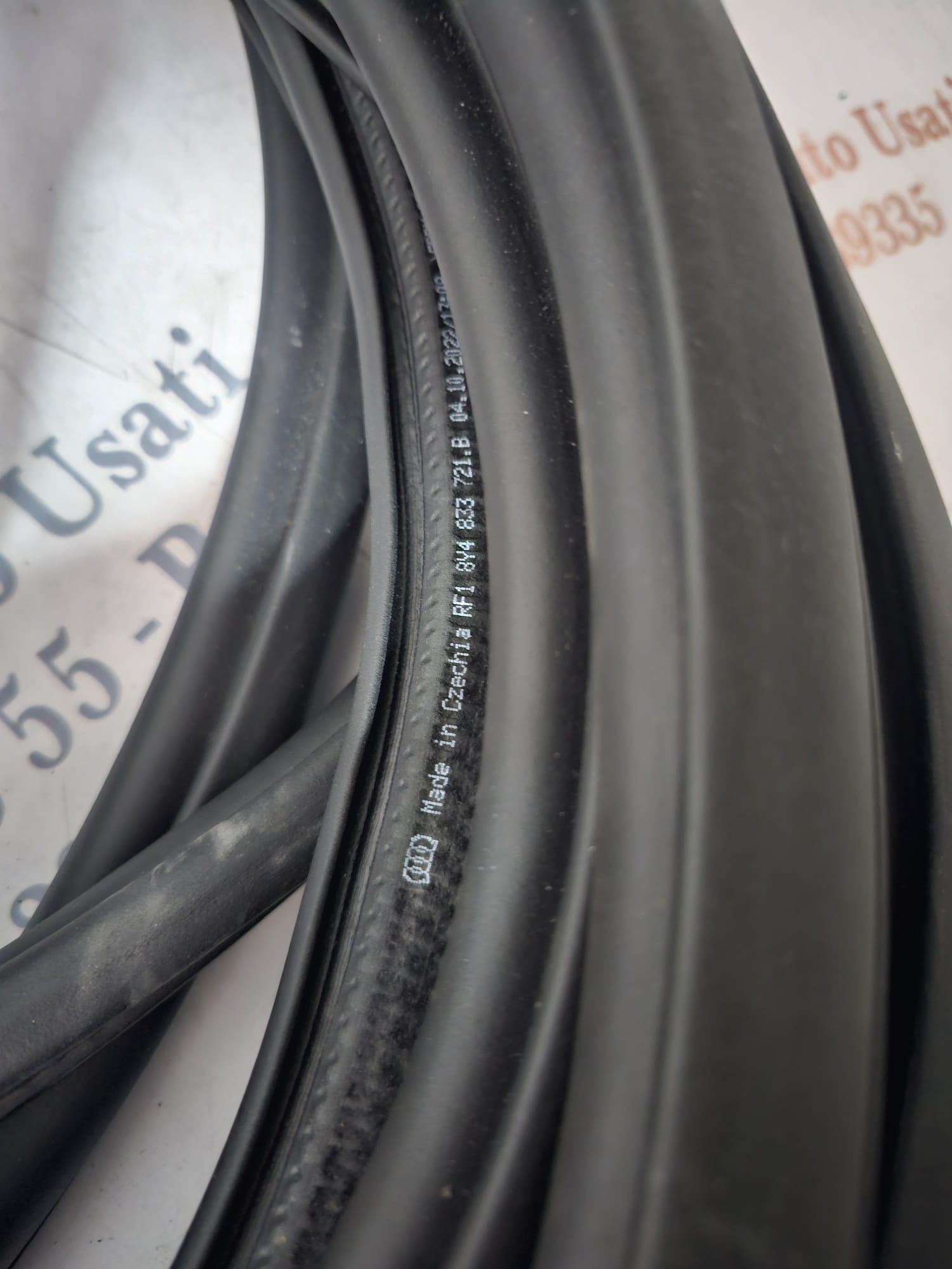 Guarnizione in gomma sportelli audi a3 8 y 2020/2025m cod 8Y4833721B - immagine 3