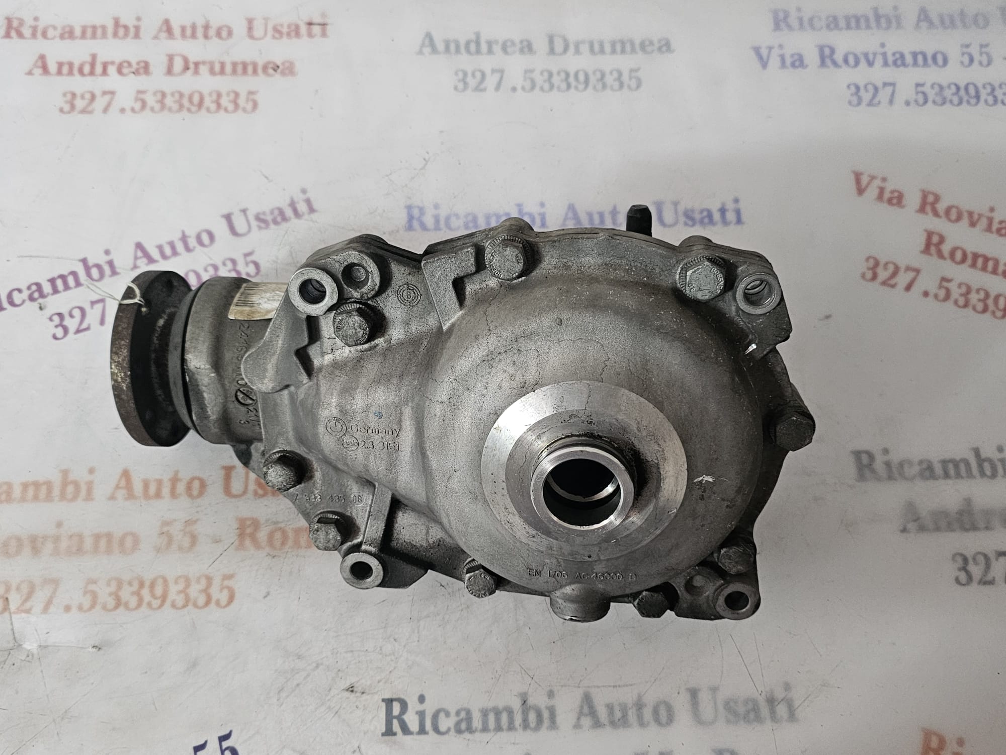 DIFFERENZIALE ANTERIORE BMW S3 X DRIVE 2.0 DIESEL PASSO 3.15 COD 7533972-12 CAMBIO AUTOMATICO - immagine 8