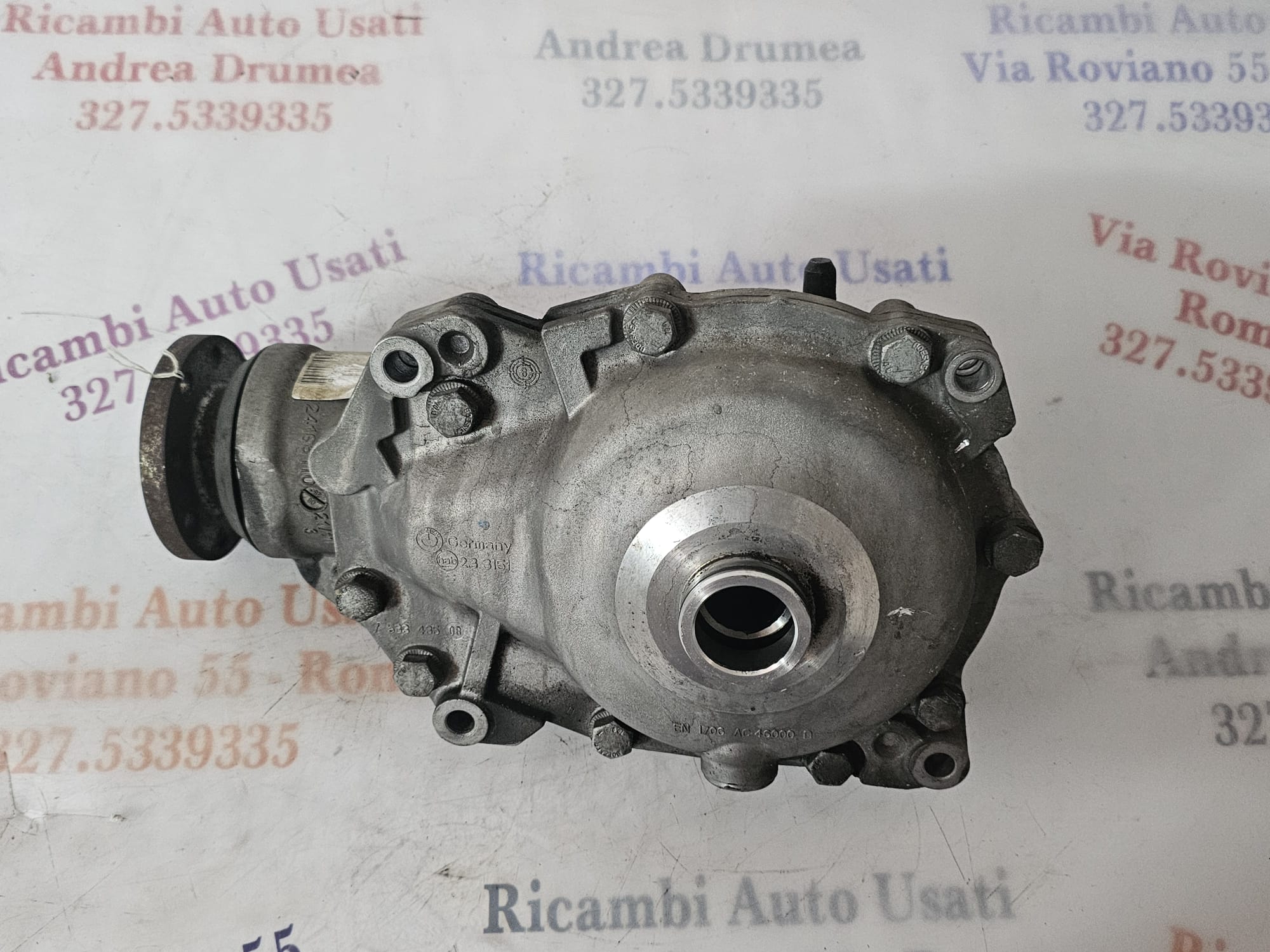 DIFFERENZIALE ANTERIORE BMW S3 X DRIVE 2.0 DIESEL PASSO 3.15 COD 7533972-12 CAMBIO AUTOMATICO