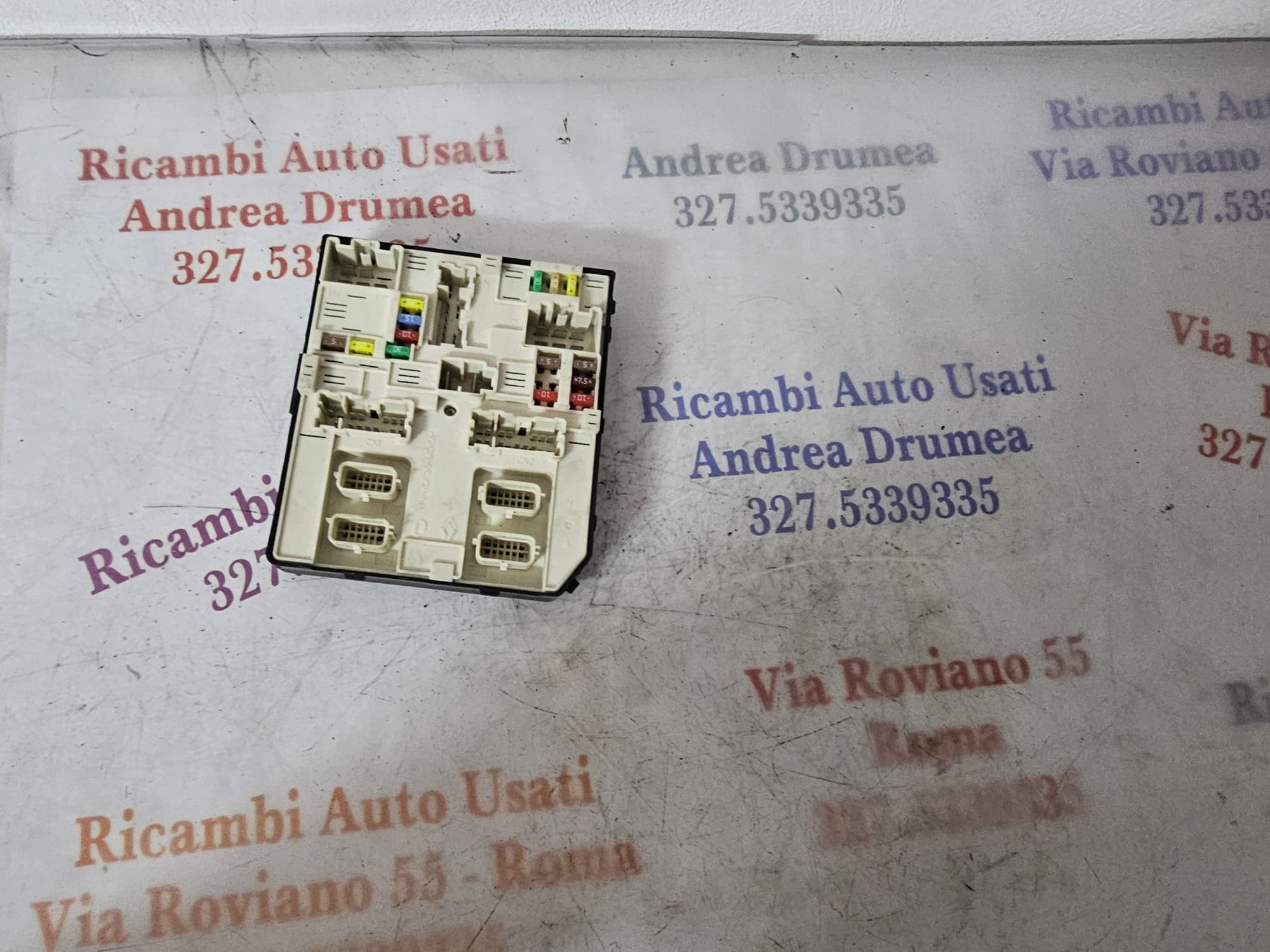 SCATOLA FUSIBILI VANO MOTORE RENAULT MASTER 3 2.3 DIESE 2010-2019 COD 284B66852R - immagine 4
