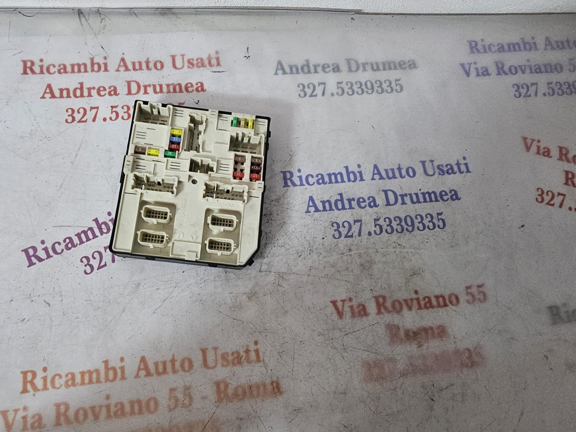 SCATOLA FUSIBILI VANO MOTORE RENAULT MASTER 3 2.3 DIESE 2010-2019 COD 284B66852R - immagine 3