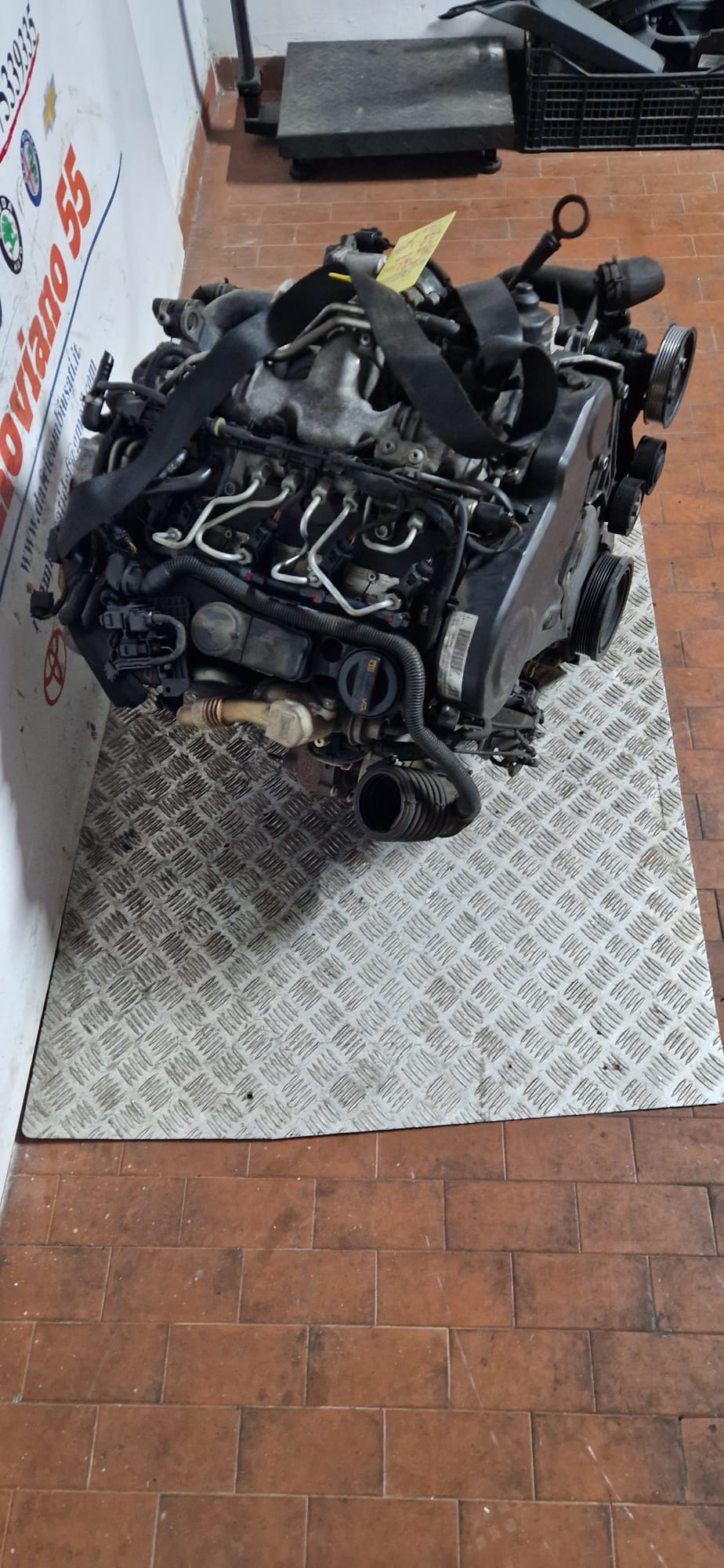 MOTORE COMPLETO AUDI A4 Q5 2.0 DIESEL KM 178.000 2008-2013 COD CAGA - immagine 6