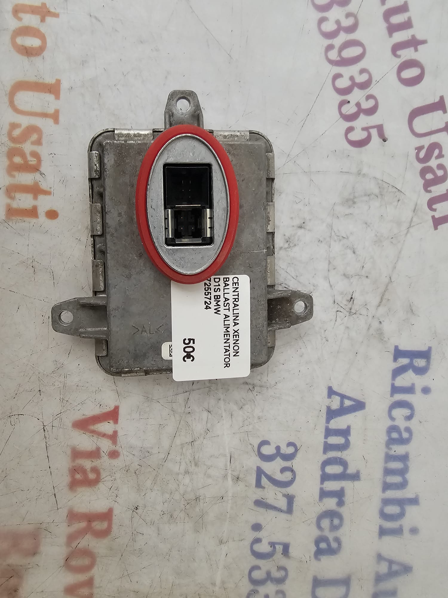 CENTRALINA FARI XENON BALLAST ALIMENTATOR D1S BMW COD 7255724 - immagine 4
