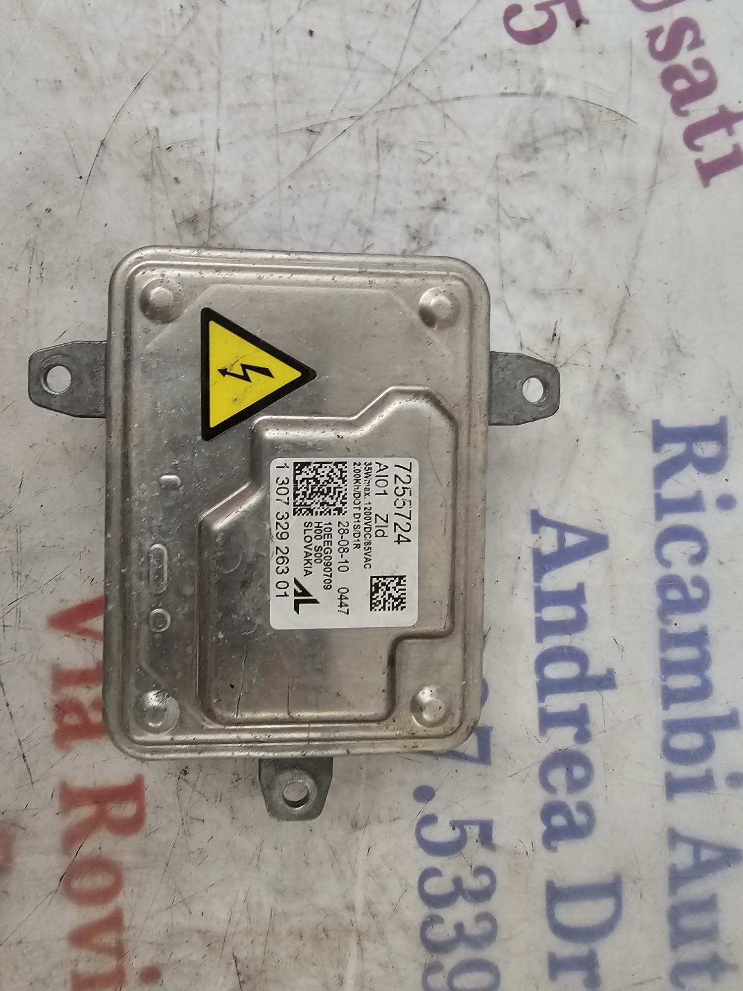 CENTRALINA FARI XENON BALLAST ALIMENTATOR D1S BMW COD 7255724