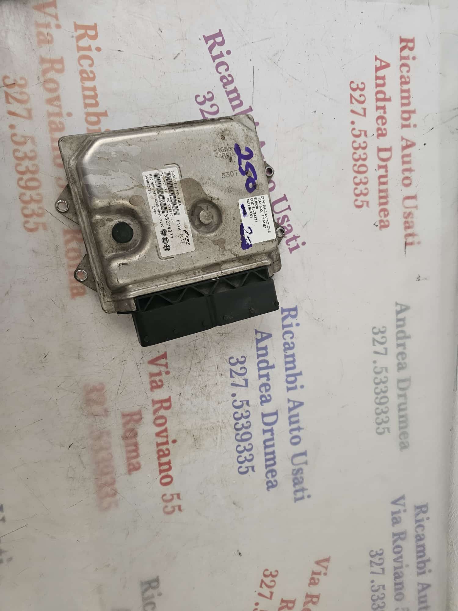 Centralina motore Fiat 500L 1.3 MJET EURO 6 MJD9DF.XA COD 55274377