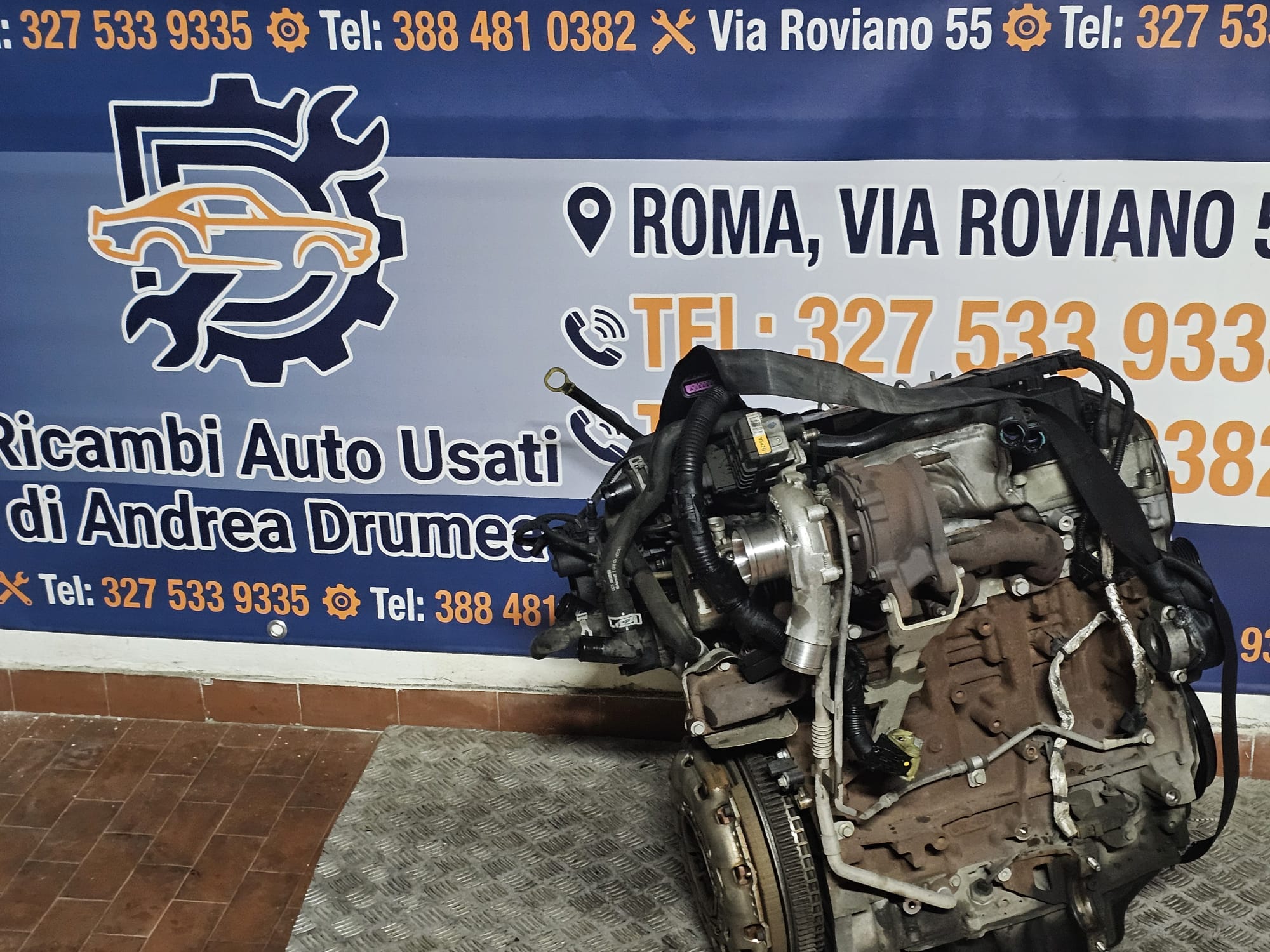 MOTORE FORD TRANSIT 2.2 DIESEL KM 186.000 2012-2018 COD CYFA/ CYFB/ CYFC/CYFD - immagine 10