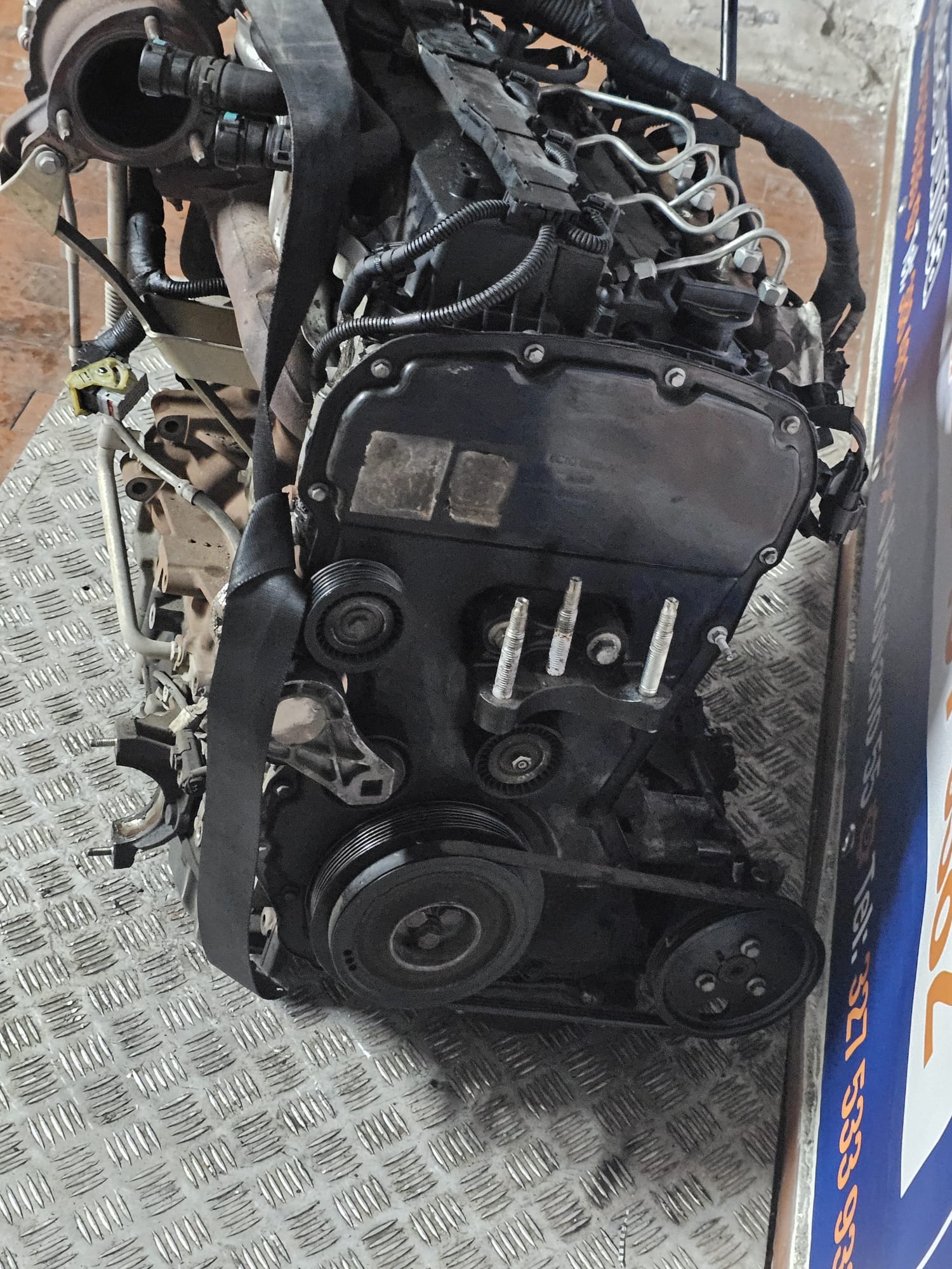 MOTORE FORD TRANSIT 2.2 DIESEL KM 186.000 2012-2018 COD CYFA/ CYFB/ CYFC/CYFD - immagine 8