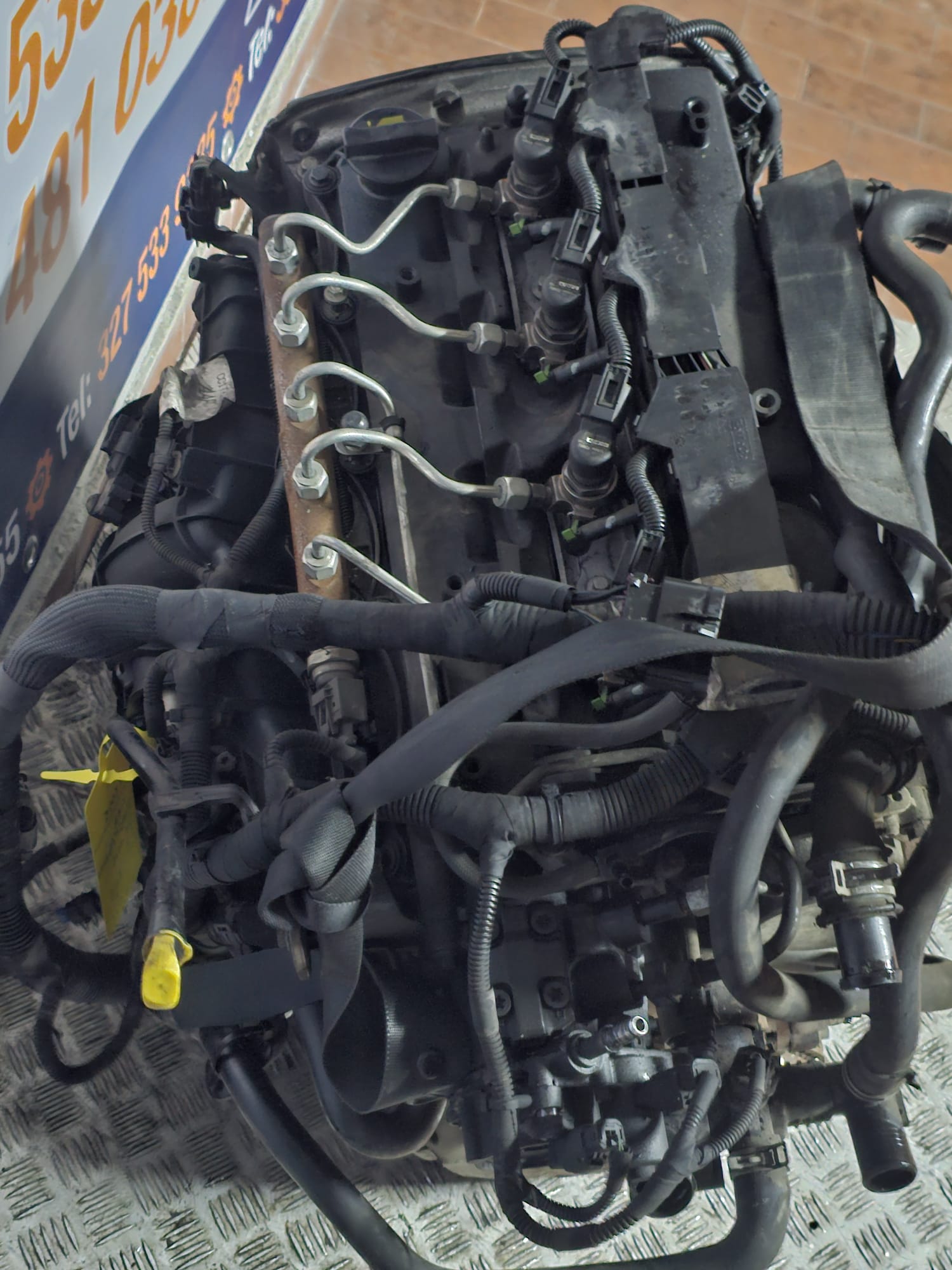 MOTORE FORD TRANSIT 2.2 DIESEL KM 186.000 2012-2018 COD CYFA/ CYFB/ CYFC/CYFD - immagine 6