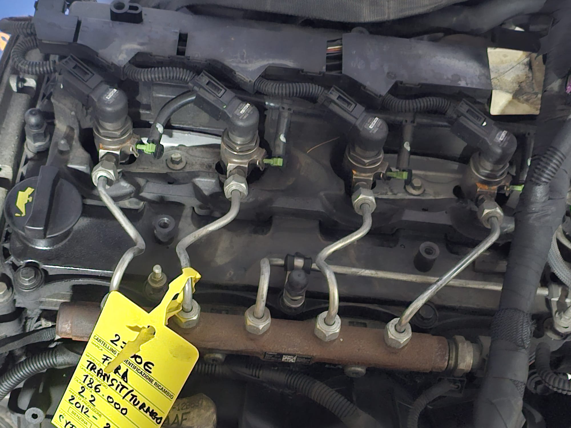 MOTORE FORD TRANSIT 2.2 DIESEL KM 186.000 2012-2018 COD CYFA/ CYFB/ CYFC/CYFD - immagine 3