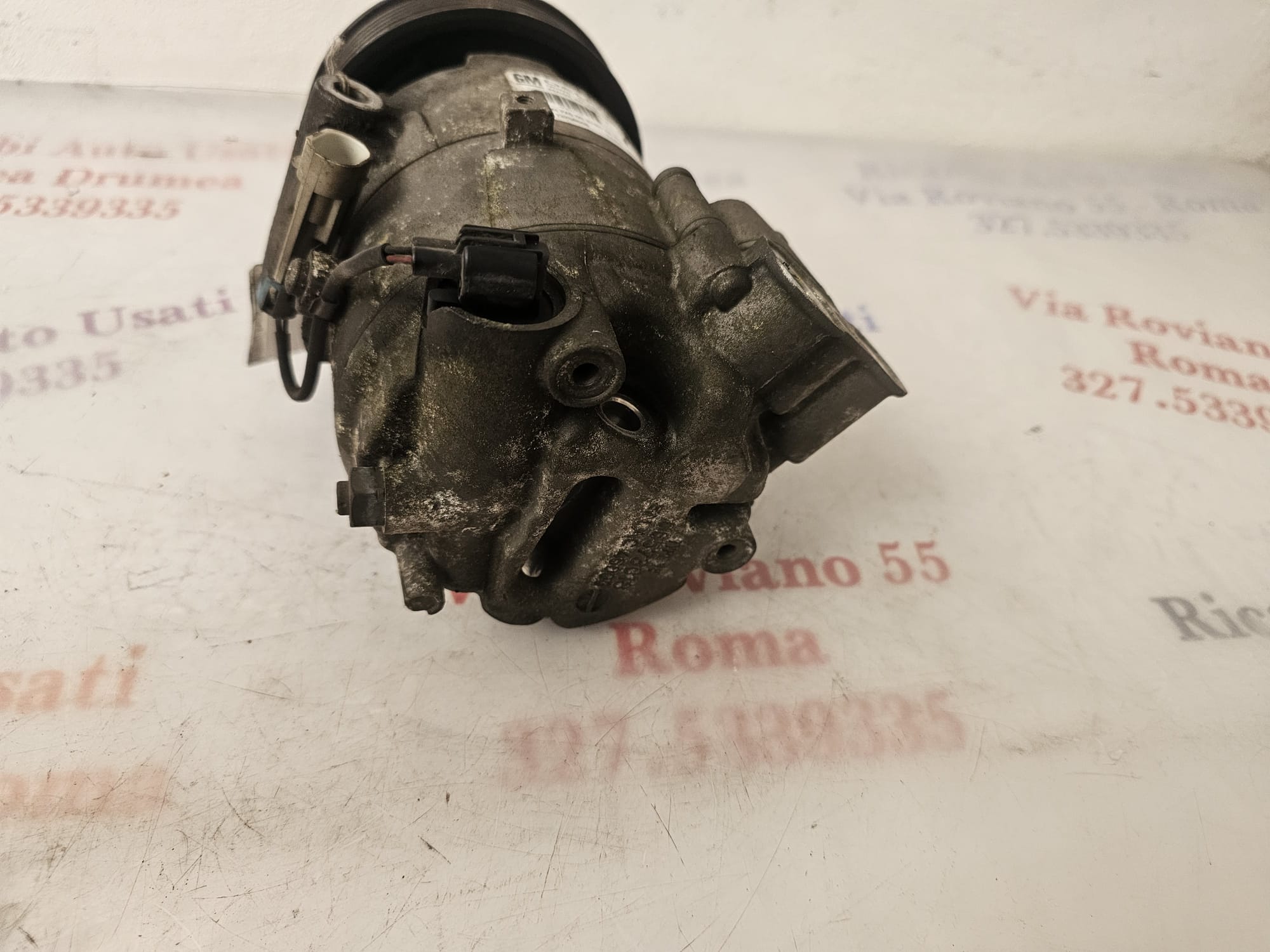 COMPRESSORE OPEL ASTRA J 1.4 BZ A14XER 2010-2015 COD 08260235501.B - immagine 4