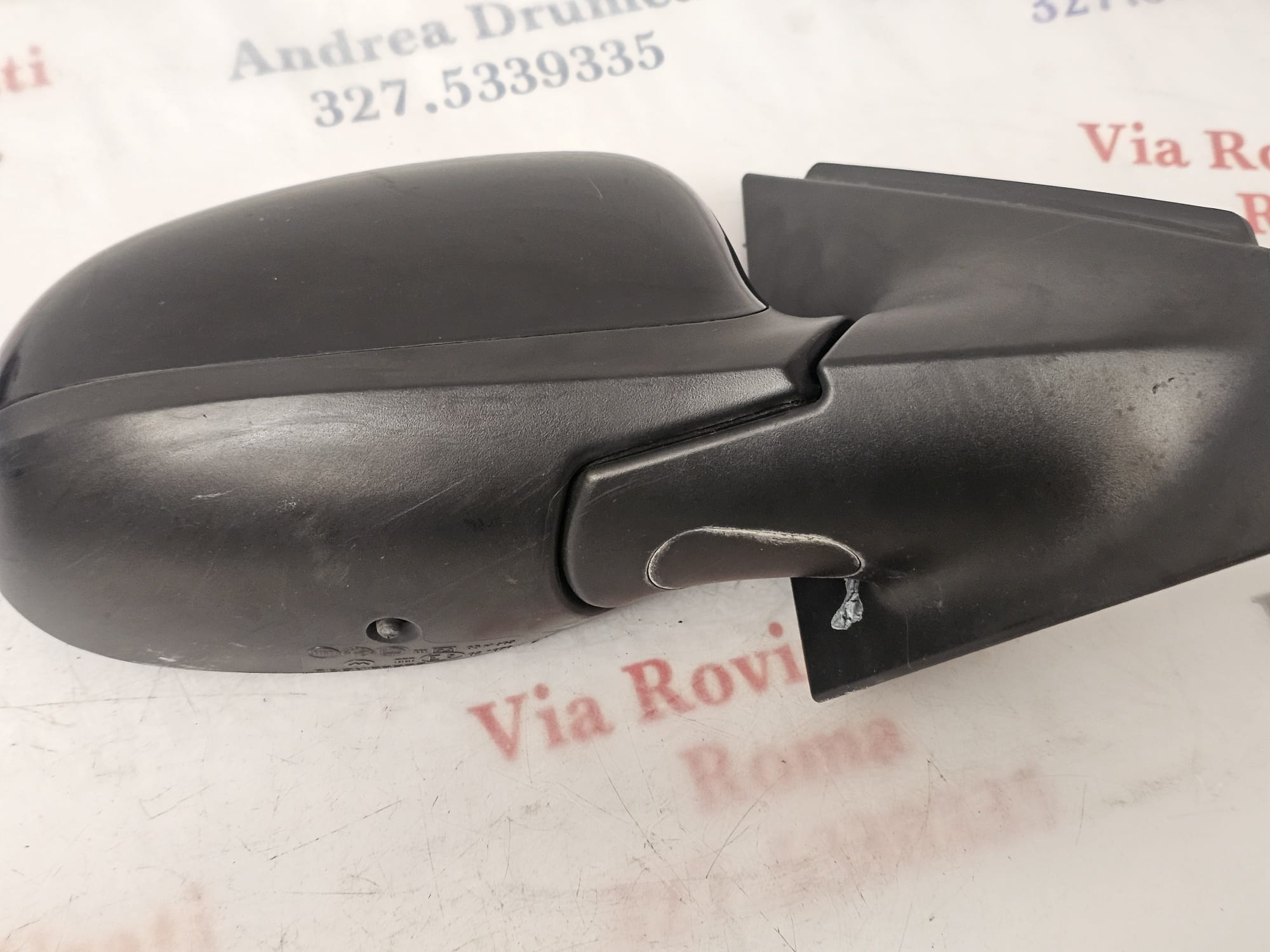 SPECCHIETTO RETROVISORE LANCIA YPSILON DX 2012-2022 PIN 7 E3 - immagine 2