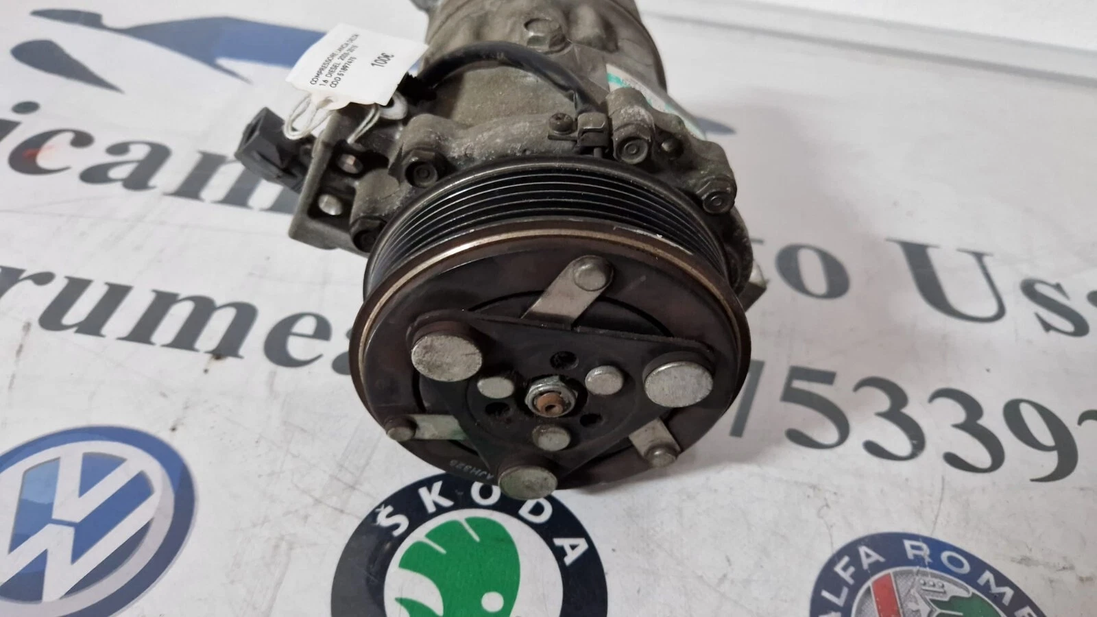 COMPRESSORE LANCIA DELTA 1.6 D 2005-2015 COD 51897475 - immagine 4