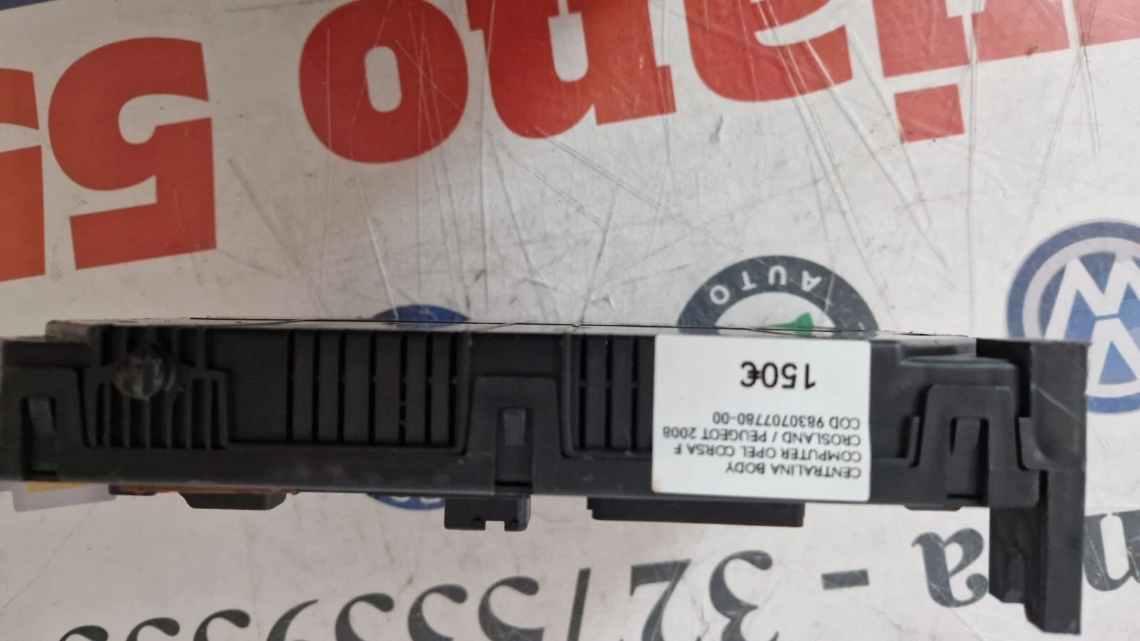 CENTRALINA BODY COMPUTER OPEL CORSA F/CROSSLAND/PEUGEOT 2008 COD 9830707780-00 - immagine 7