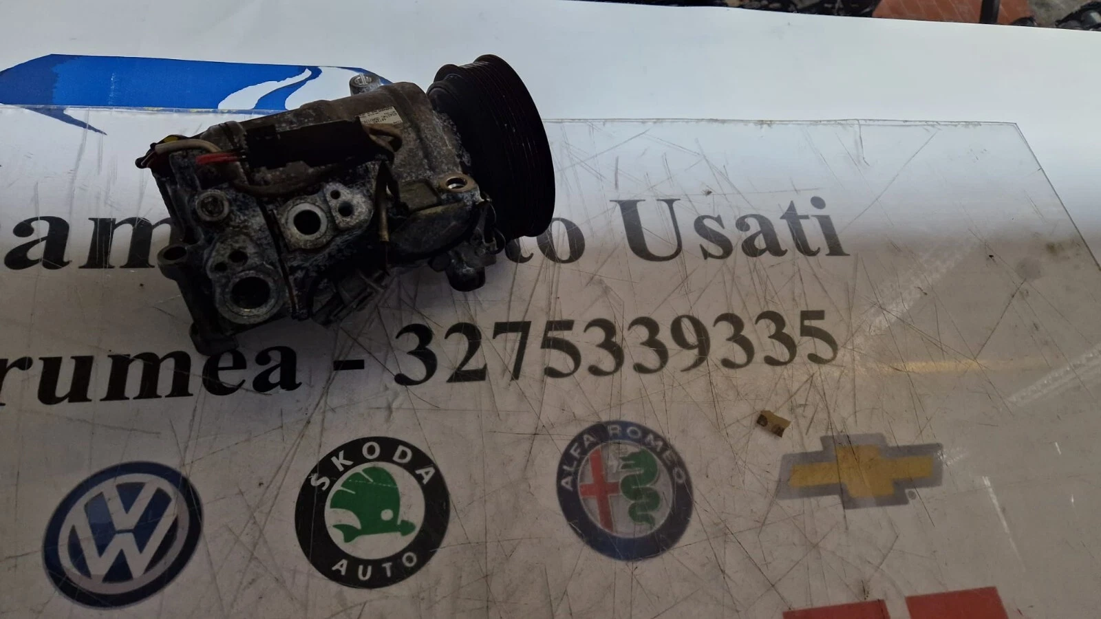 COMPRESSORE MERCEDES CL A/B W246 GLA CLA 1.5 D 447280-7433 - immagine 5