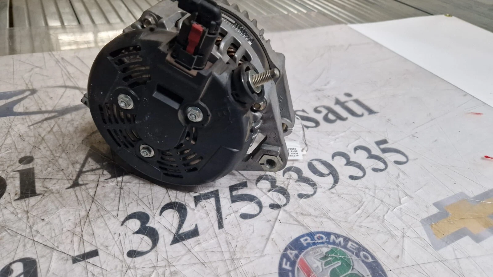 ALTERNATORE FIAT 500X 1.3 TURBO BENZINA 2018-2023 COD 52083380 - immagine 7