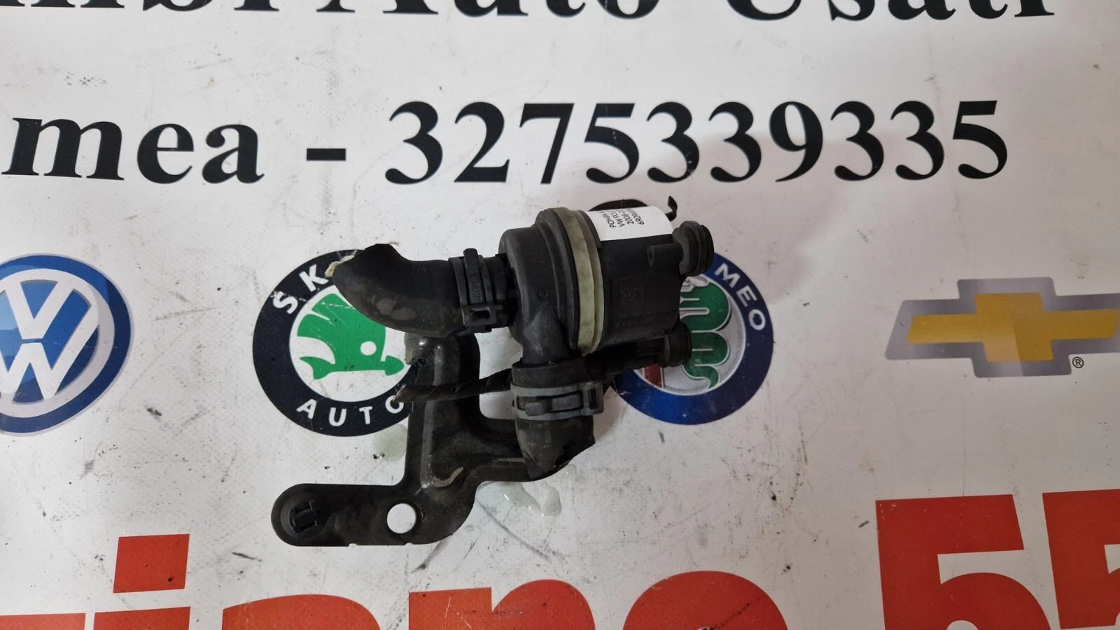 POMPA ACQUA VW POLO 1.6 DIESEL 2008-2015 6R0965561A - immagine 5